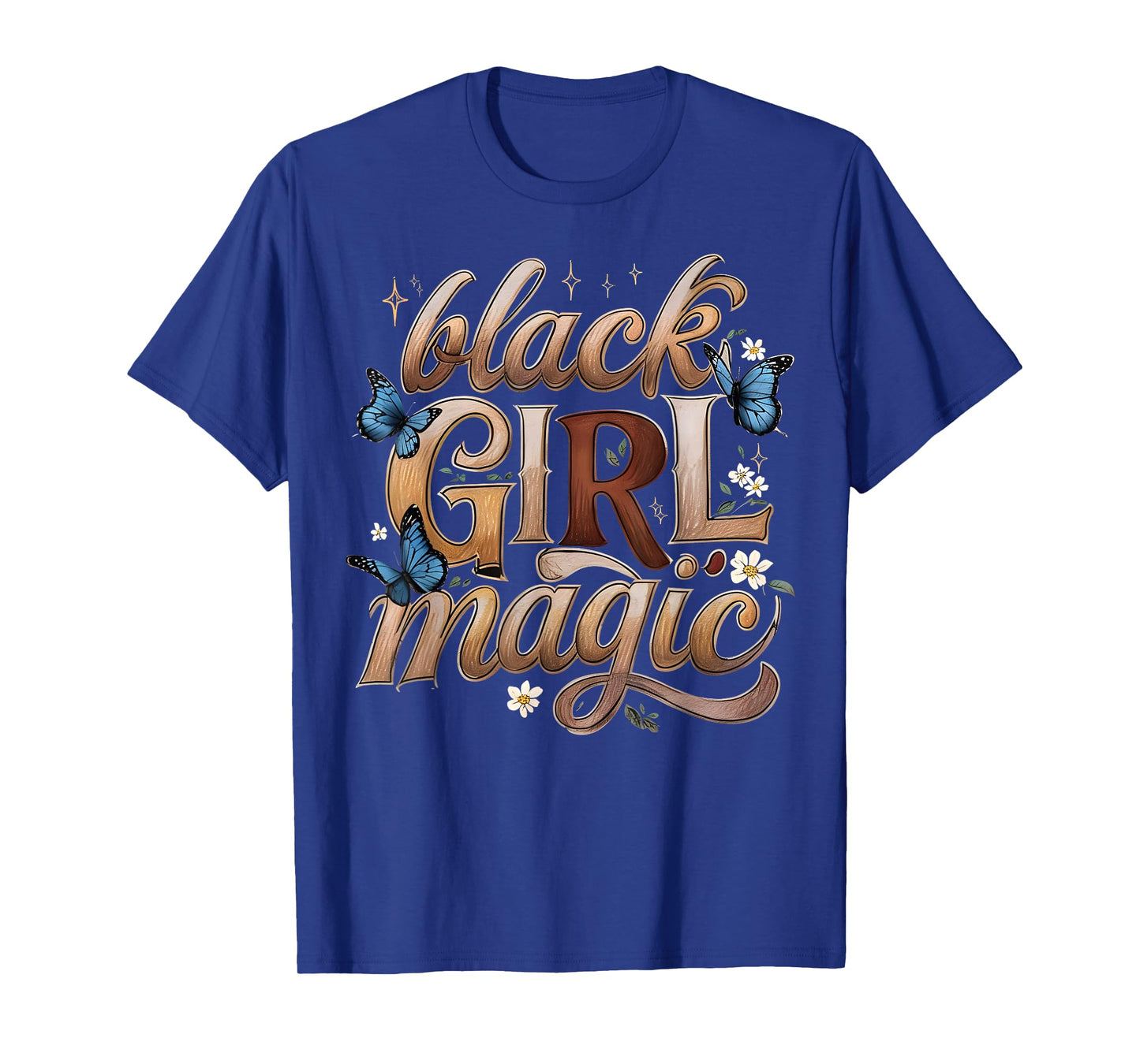 Black History Month Gift Ideas Apparel Co. H.UNiCR Black Girl Magic Melanin Black Women T-Shirt