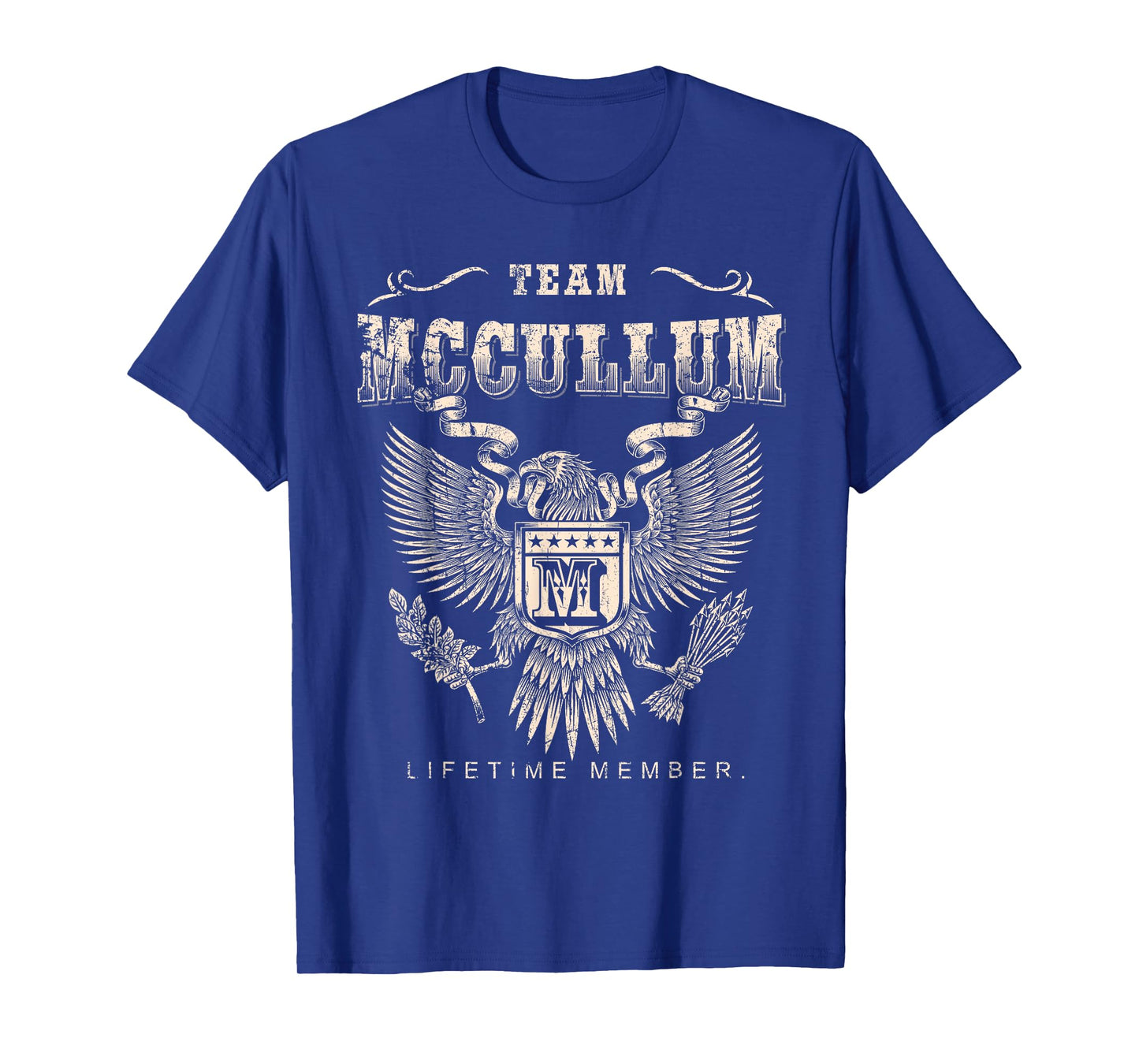 Team Mccullum Family Name Lifetime Member T-Shirt