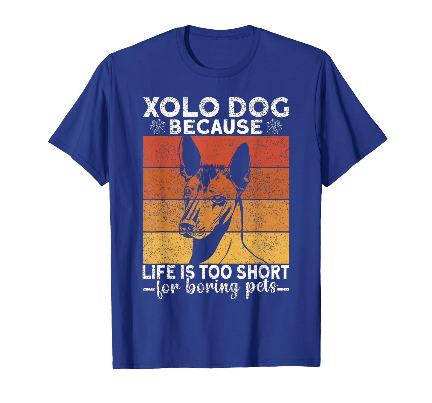 Xolo Dog Mexican Hairless Coated Lover Puppy Xoloitzcuintli T-Shirt