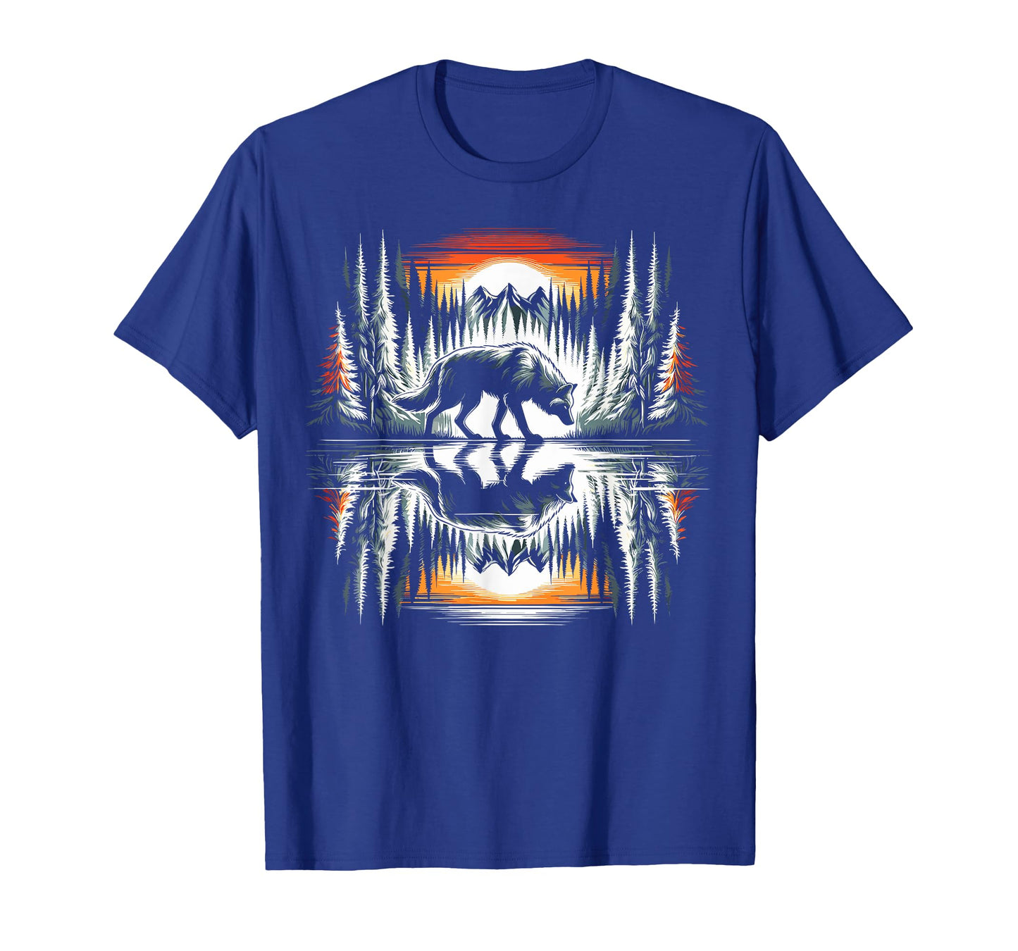 Wolf Forest Nature Wildlife T-Shirt