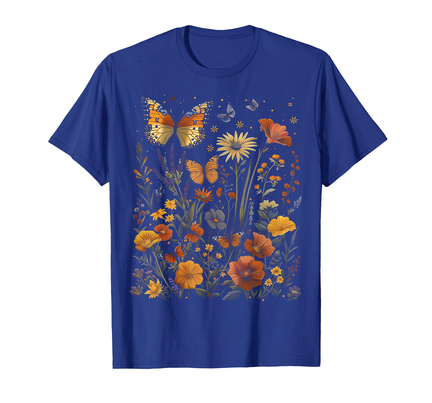 Pollinator Garden Design Wildlife Flowers Native Plants T-Shirt