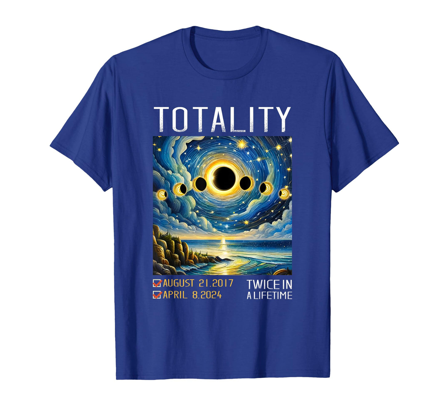 Twice In A Lifetime Total Solar Eclipse 2024 T-Shirt