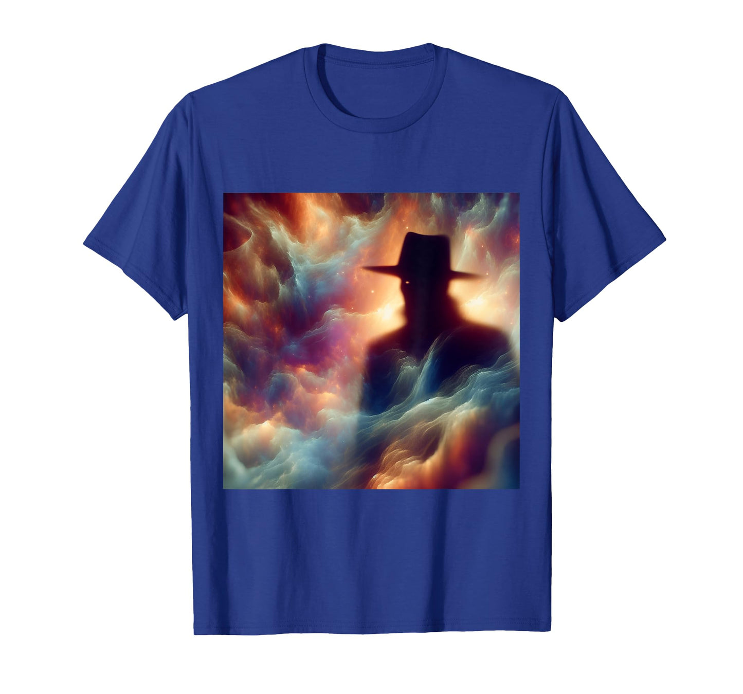The Hat Man Shadow Person Nightmare Paranormal Horror Print T-Shirt