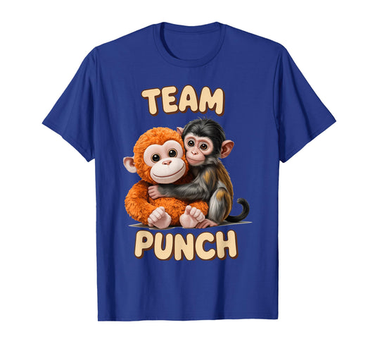 Team Punch - Monkey Punch T-Shirt - T-Shirt | Royal