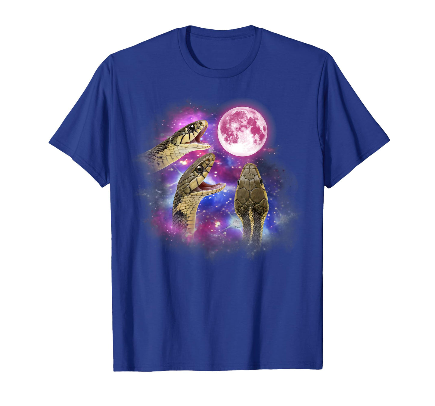 Garter snake Howling At The Moon Wildlife colorful Snake T-Shirt