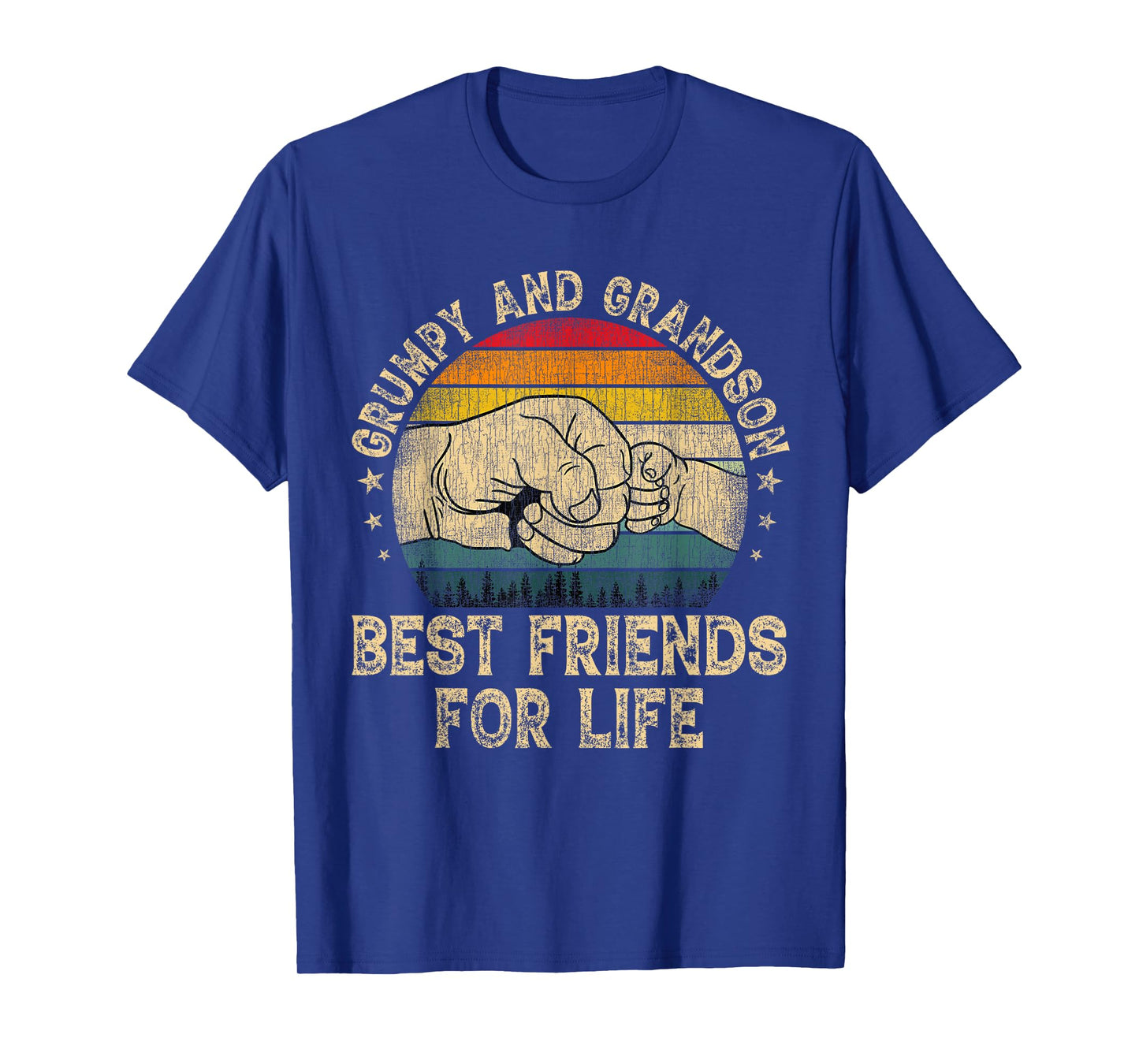 Grumpy And Grandson Best Friends For Life Father's Day T-Shirt