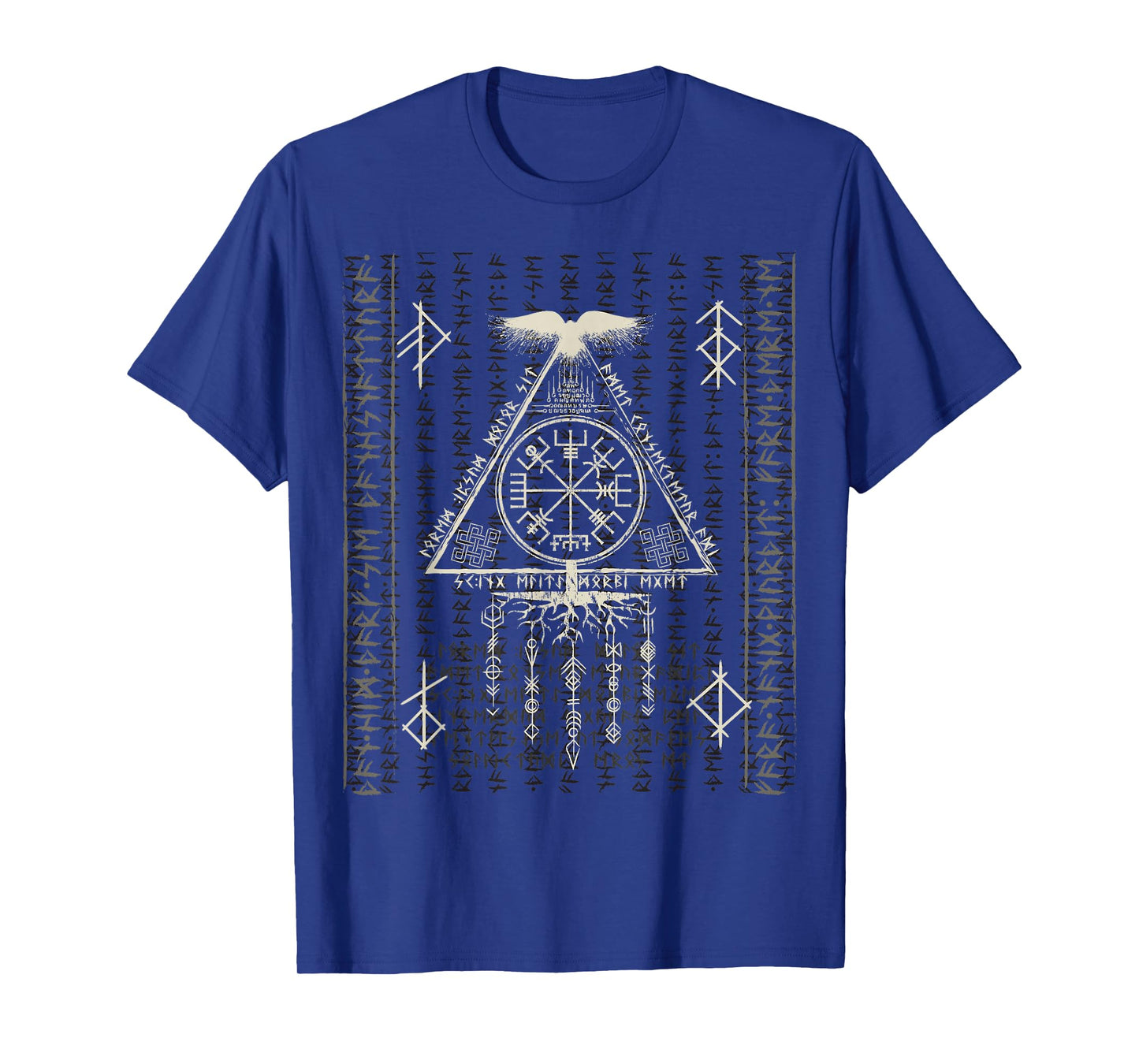 Compass Vegvisir Viking Symbol Nordic Rune Celtic Yggdrasil T-Shirt
