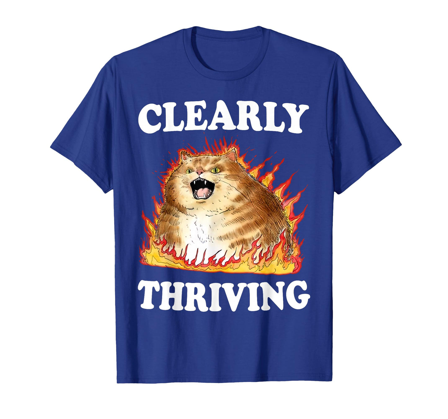 Clearly Thriving T-Shirt, Small, Black