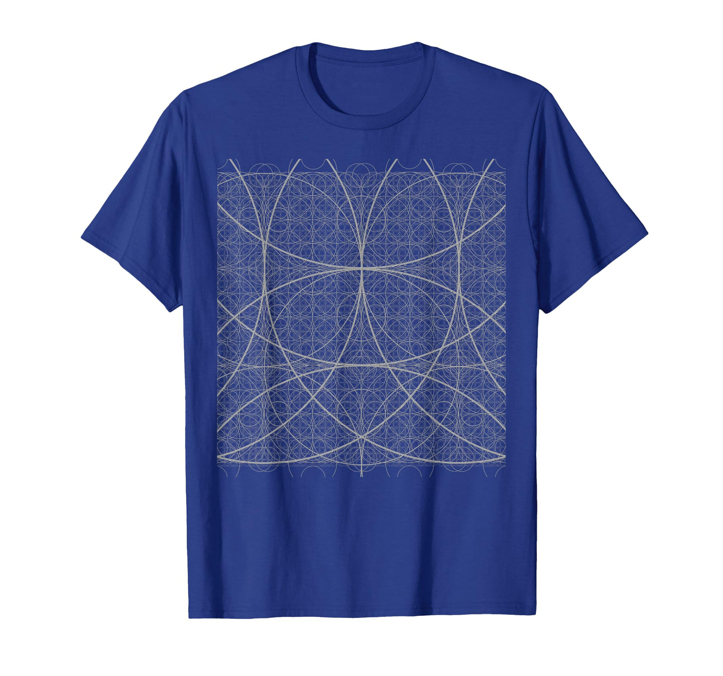 Circular Space Sacred Geometry Circles Flower of Life T-Shirt