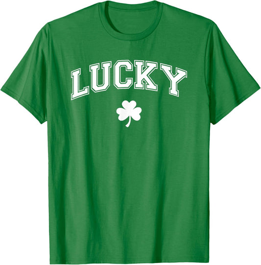 St Pattys Day Irish Lucky Shamrock St Patricks Day Men Women T-Shirt - T-Shirt | Irish Green