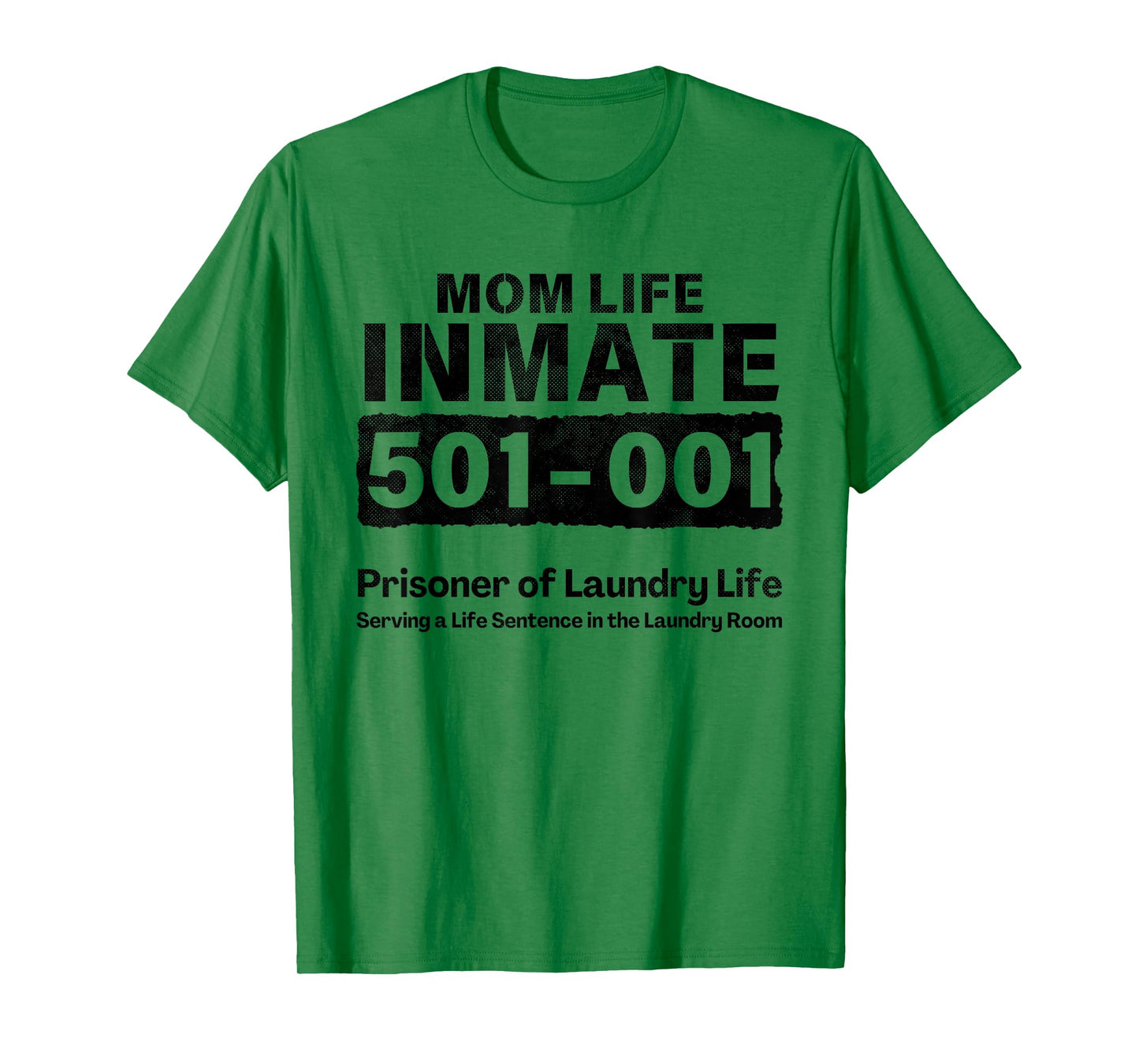 Mom Life Prisoner Inmate Funny Jail Halloween Costume T-Shirt