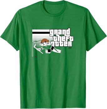 Jake Oettinger - Grand Theft Otter - Dallas Hockey T-Shirt