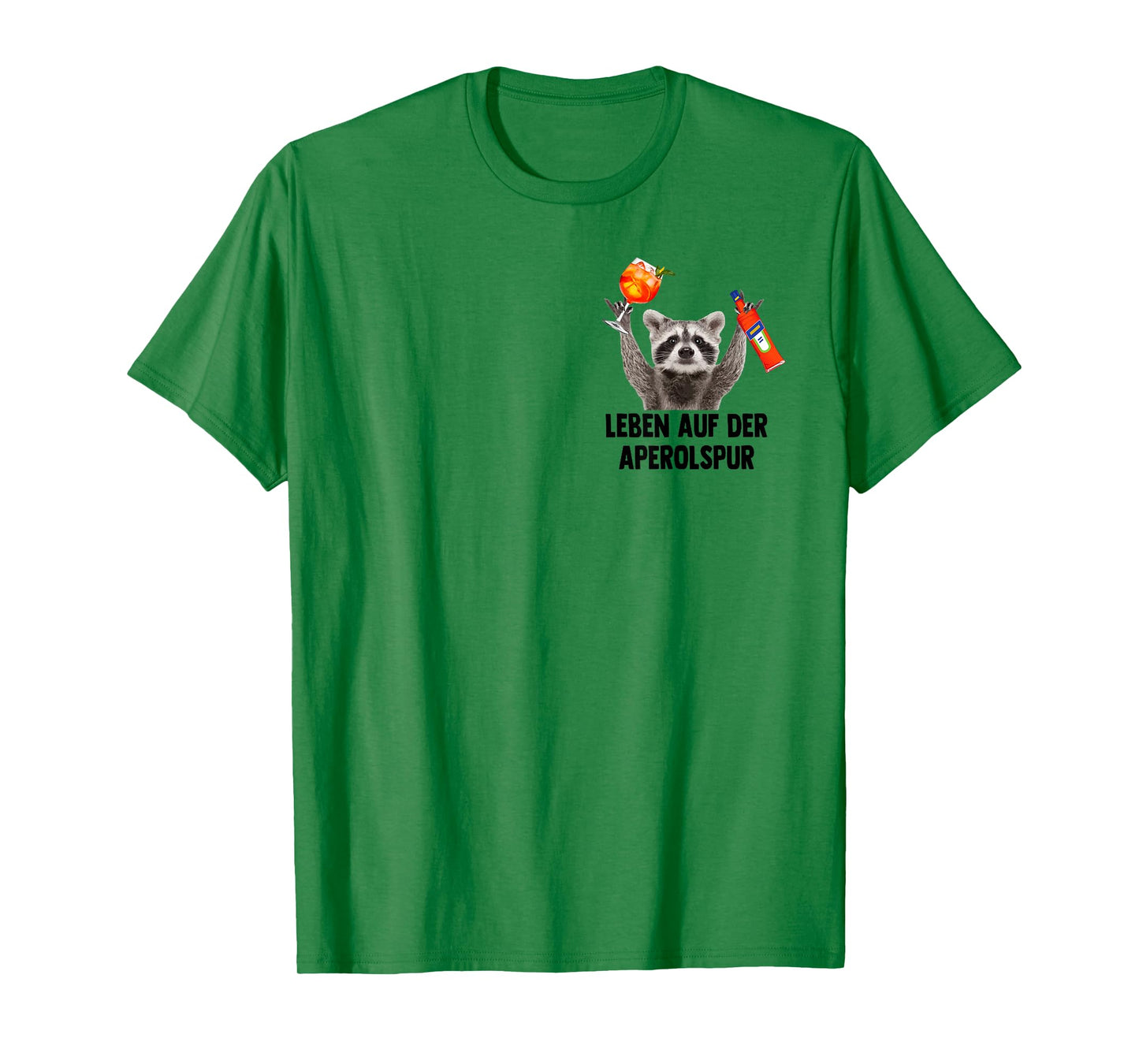 Life on the APEROL Lane - Raccoon Meme Racoon Pedro Spritz T-Shirt