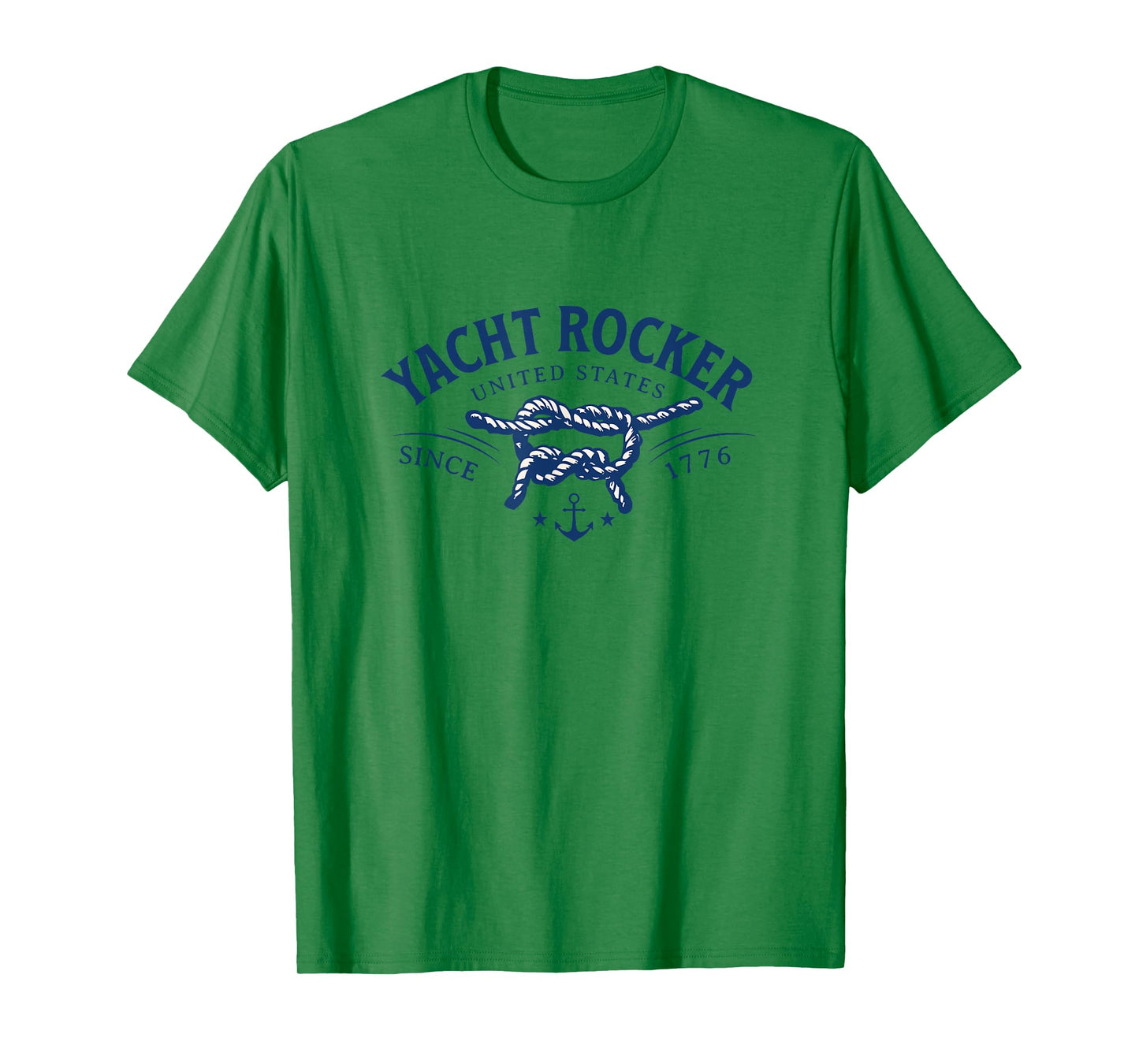 Yacht Rocker Anchor Nautical Cruise Lake Party Graphic T-Shirt