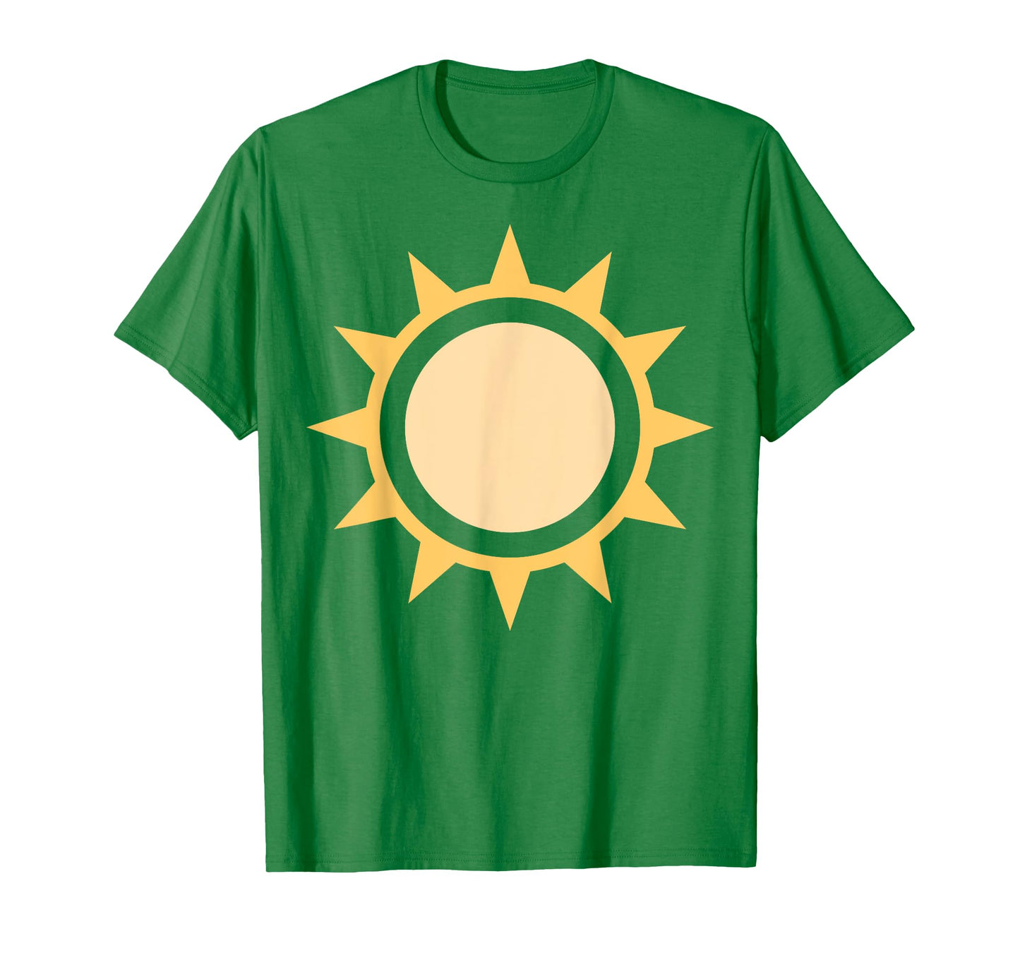 Sun Simple Sun Icon Design For Sunshine Summer Fun T-Shirt