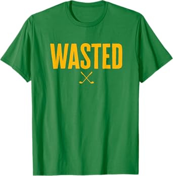 Below Bogey Golf Wasted Golf T-Shirt