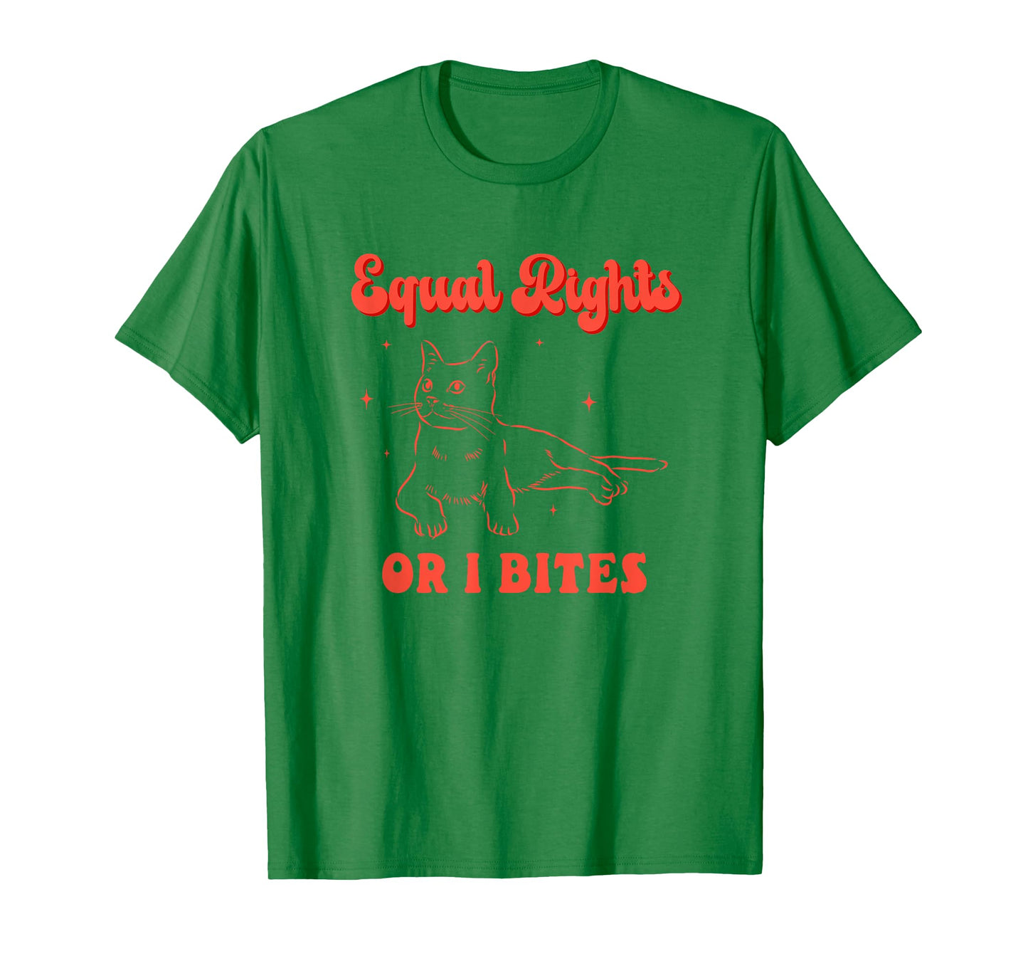 Equal Rights Or I Bites Cat Inclusion Equal Rights T-Shirt