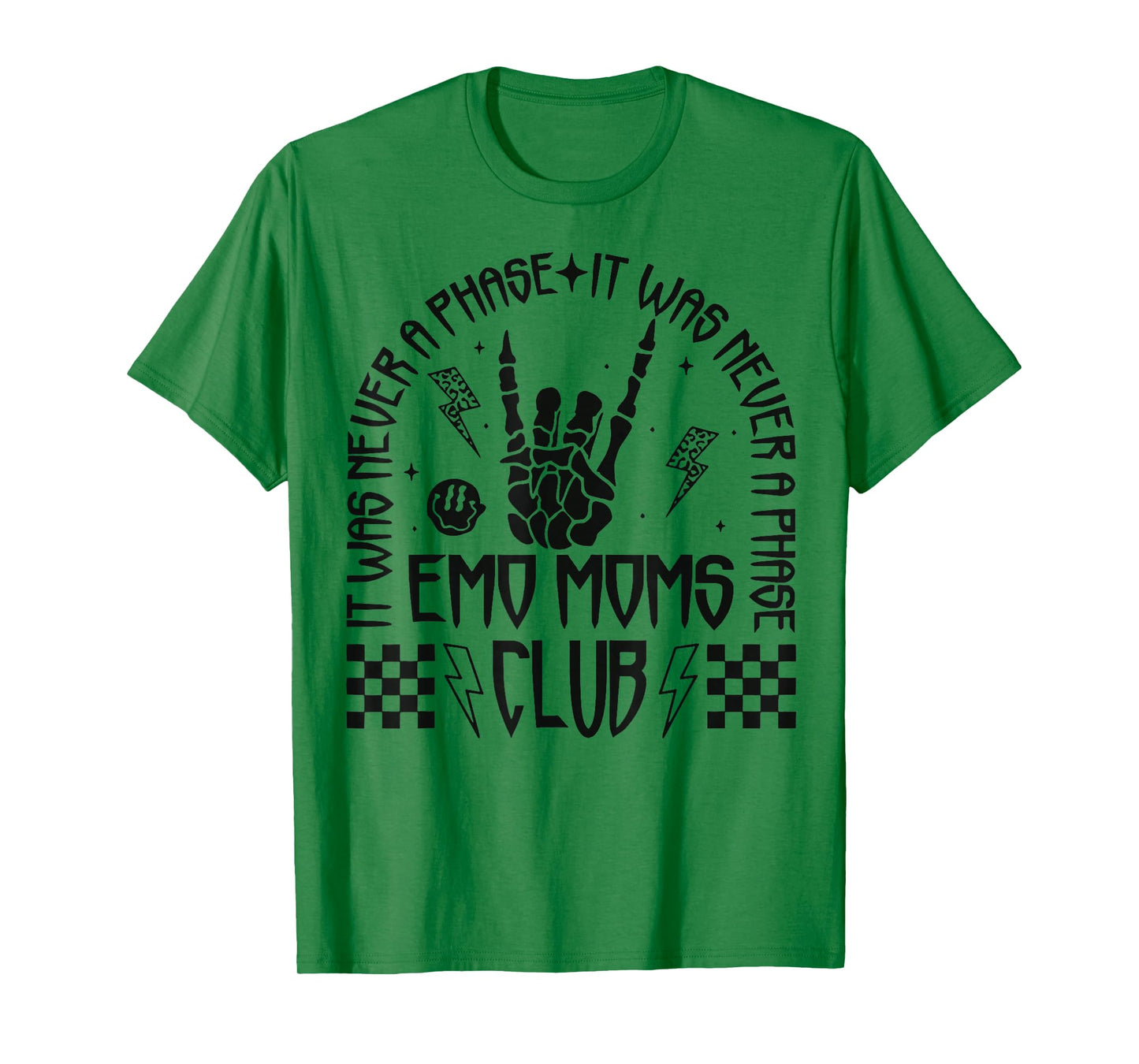 Emo Mom Club It Was Never A Phase T-Shirt