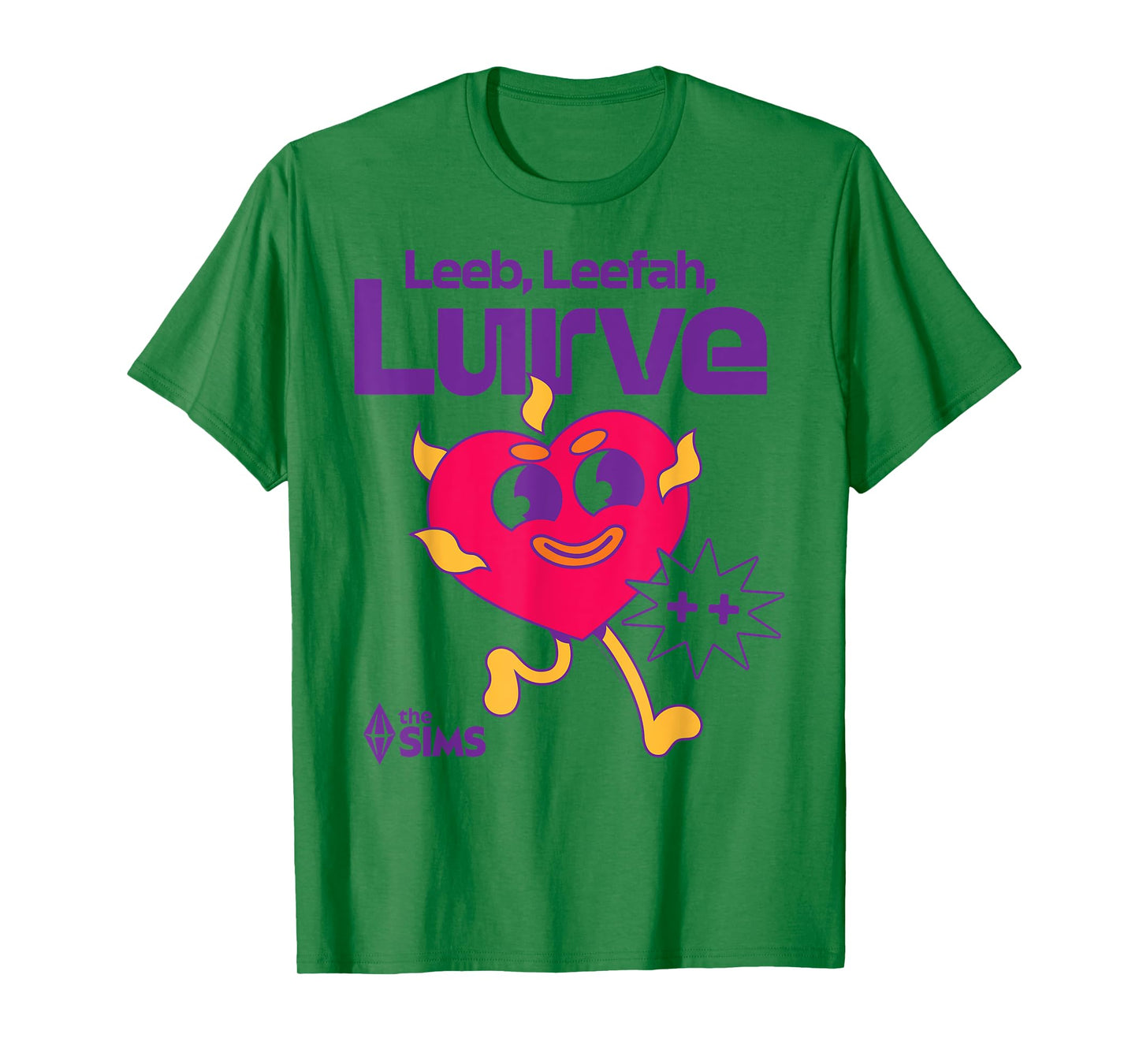 The Sims Leeb, Leefah, Lurve Heart Video Game T-Shirt