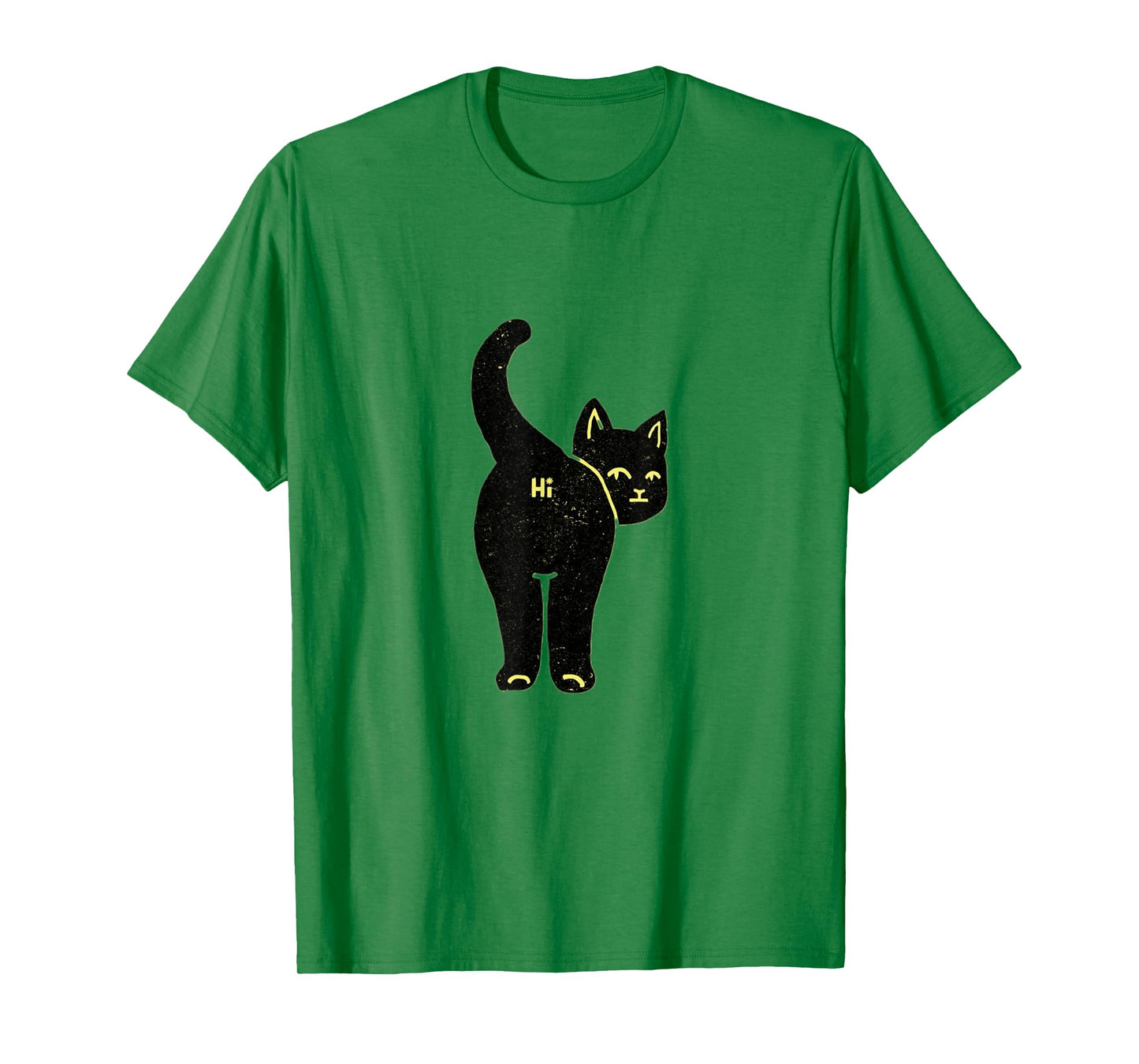 Hello Cat Butt Hi T-Shirt
