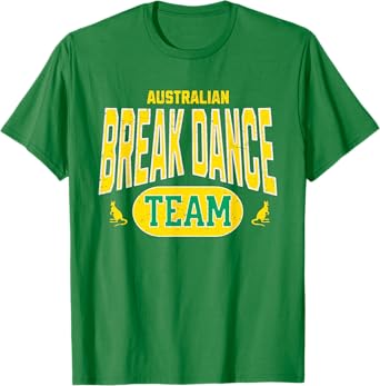 Australian Break Dance Costume Outfit For Halloween Party T-Shirt