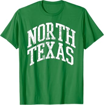 North Texas - Throwback Design - Vintage Worn Classic T-Shirt