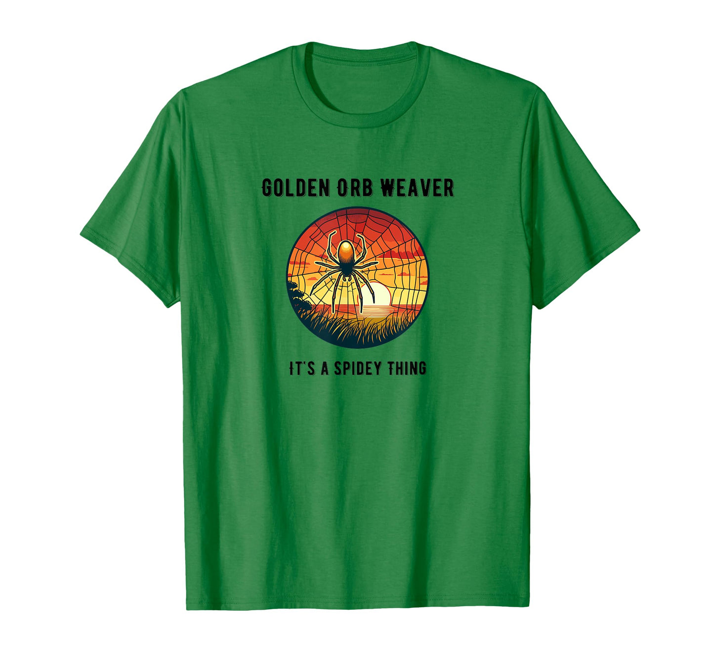 Golden Silk Orb Weaver T-Shirt