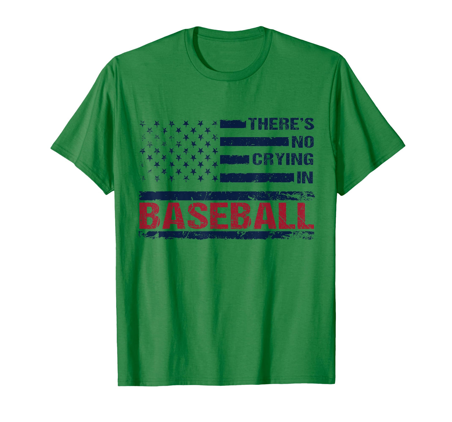 There Is No Crying In Baseball Funny Game Day Baseball Mom T-Shirt