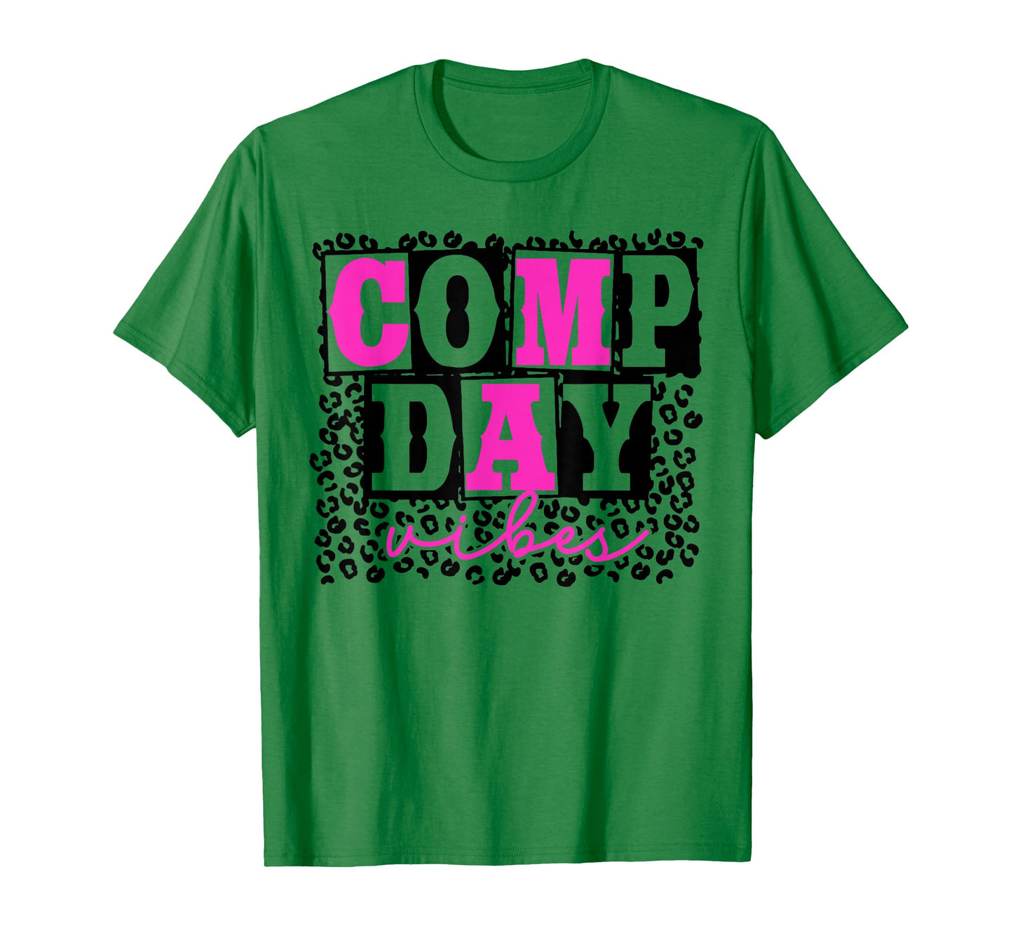 Cute Comp Day Vibes Cheer Cheerleading Cheer Competition Day T-Shirt