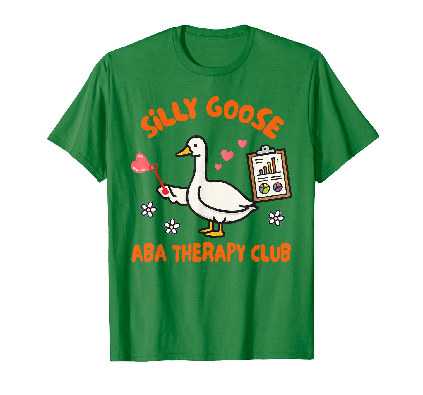 Applied Behavior Analyst ABA Silly Goose ABA Therapy Club T-Shirt