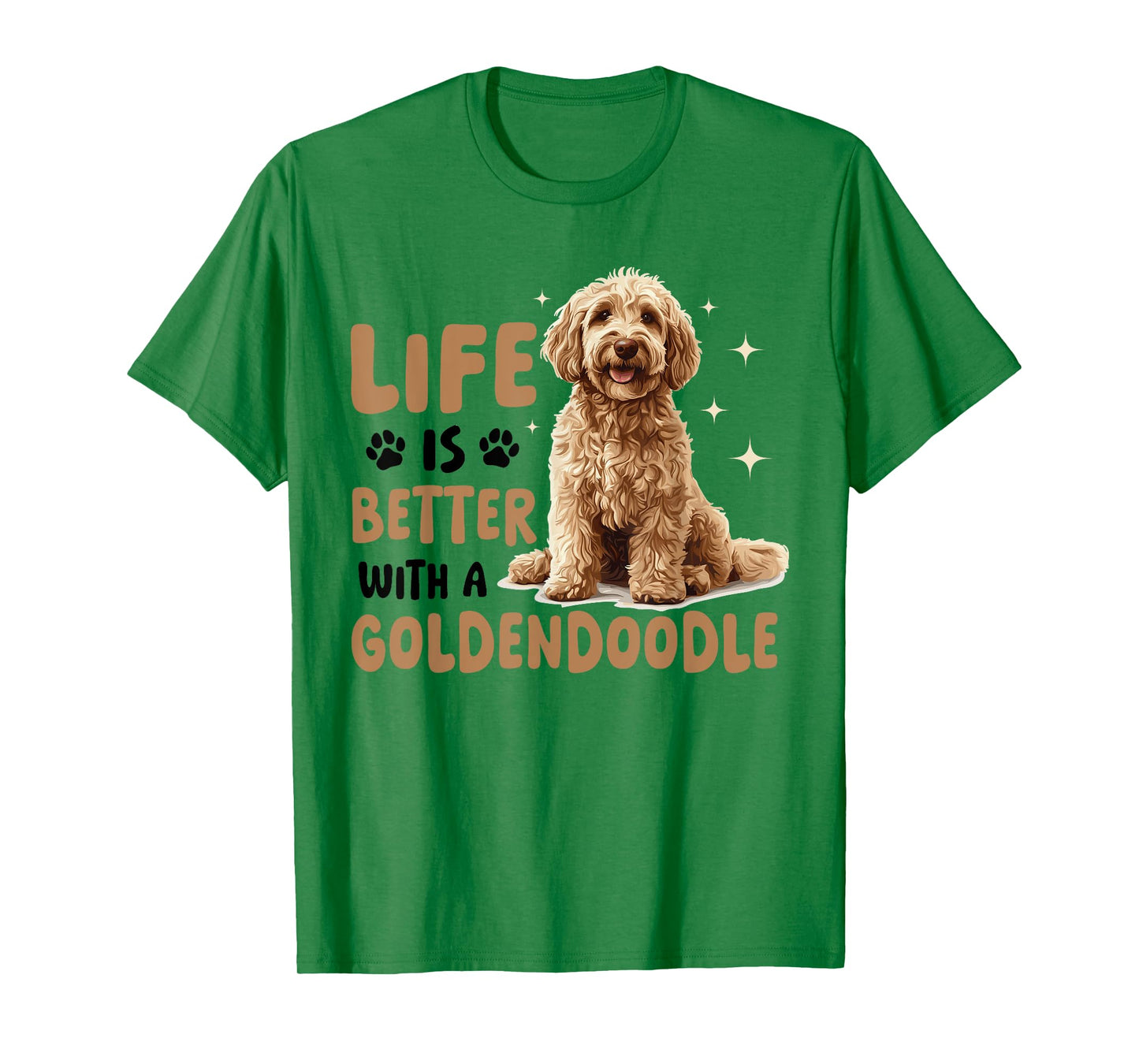 Goldendoodle Dog Breed Life is Better with a Goldendoodle Men Women Girls Kids T-Shirt