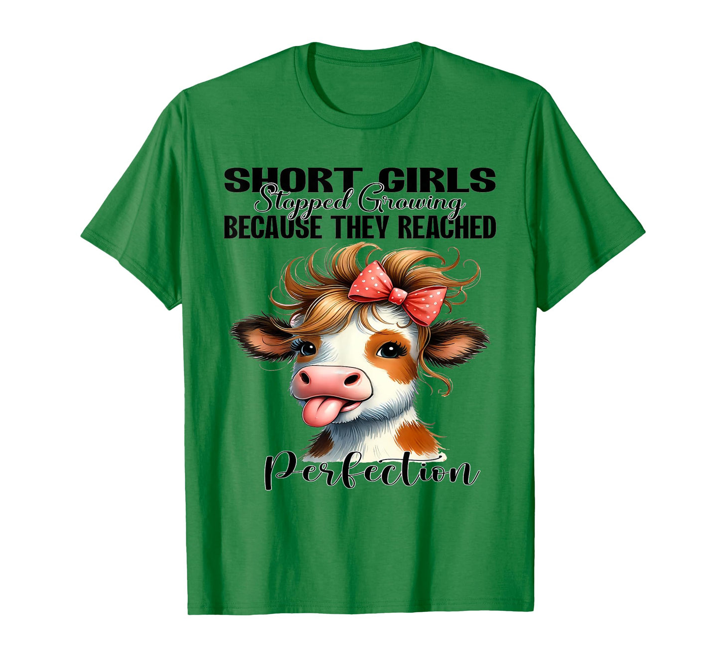 Short Girls Stopped Growing Because They Reached Perfection T-Shirt