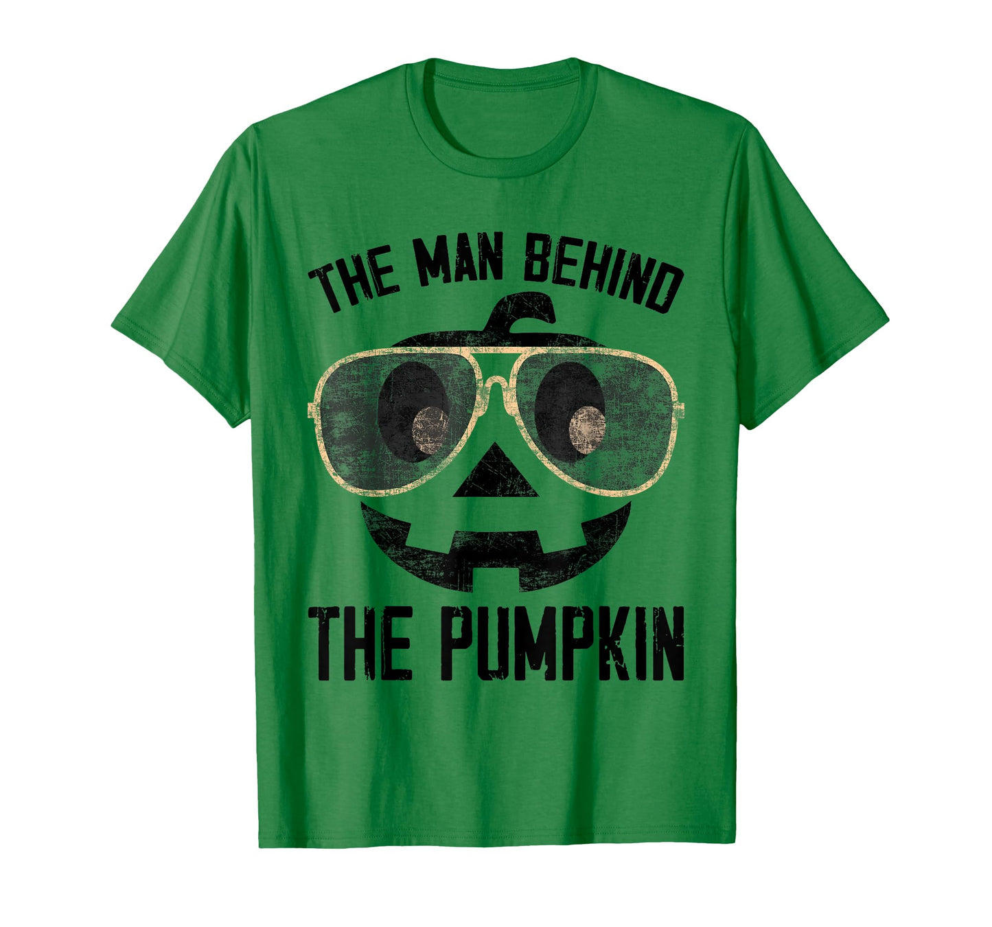 The Man Behind The Pumpkin New Baby Shower Dad Halloween T-Shirt