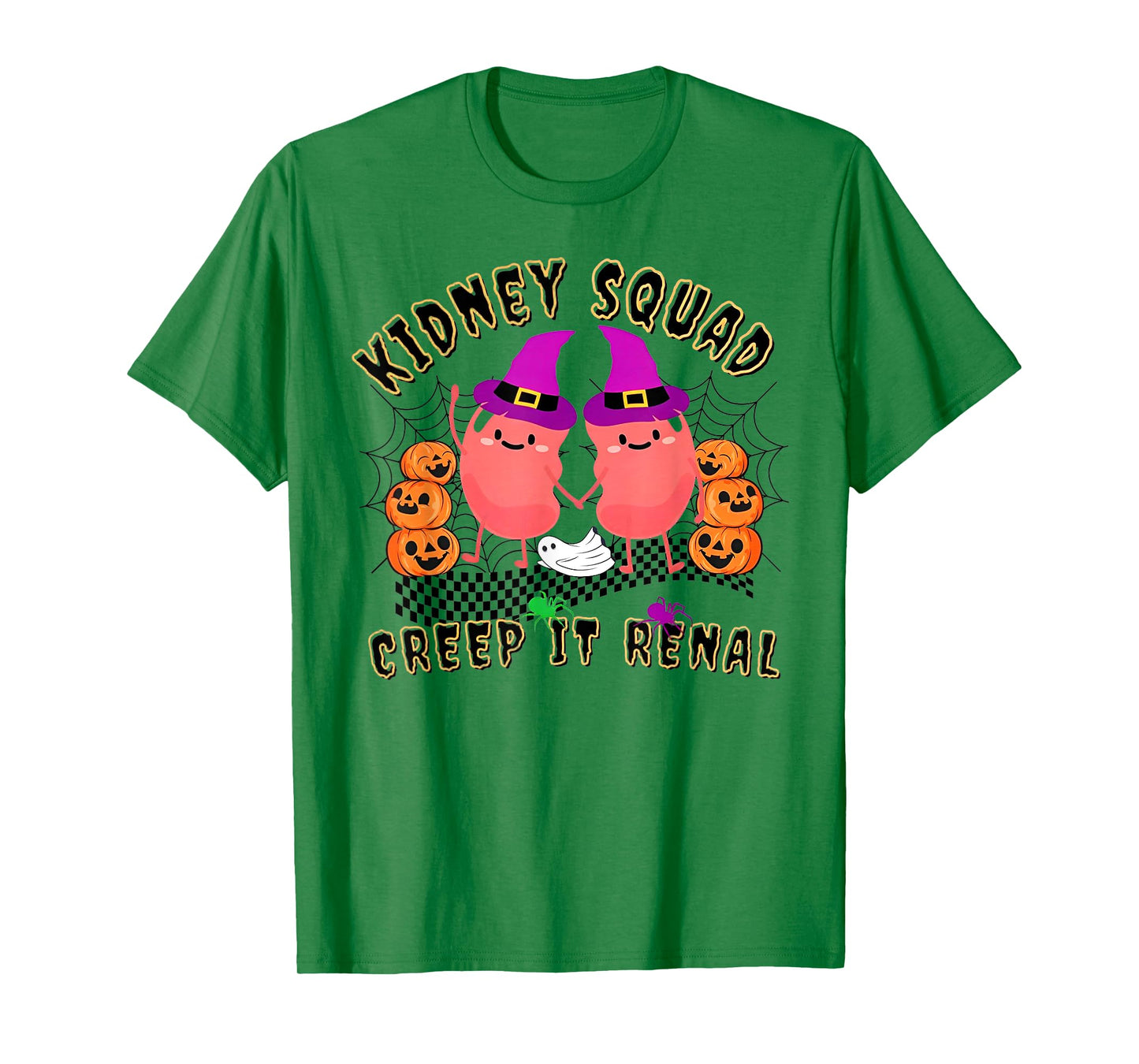 Kidney Squad Creep It Renal Nurse Halloween T-Shirt