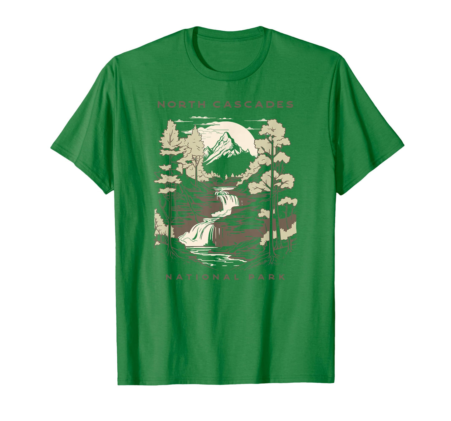 North Cascades National Park Vintage T-Shirt