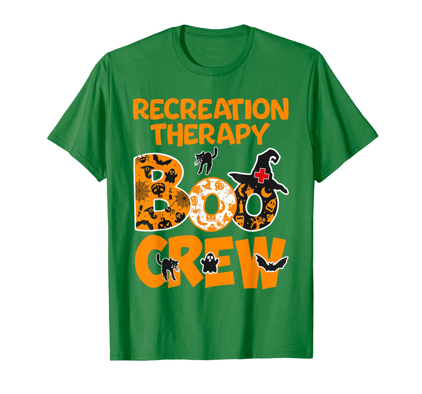 Recreation Therapy Boo Crew Recreational Therapist Halloween T-Shirt