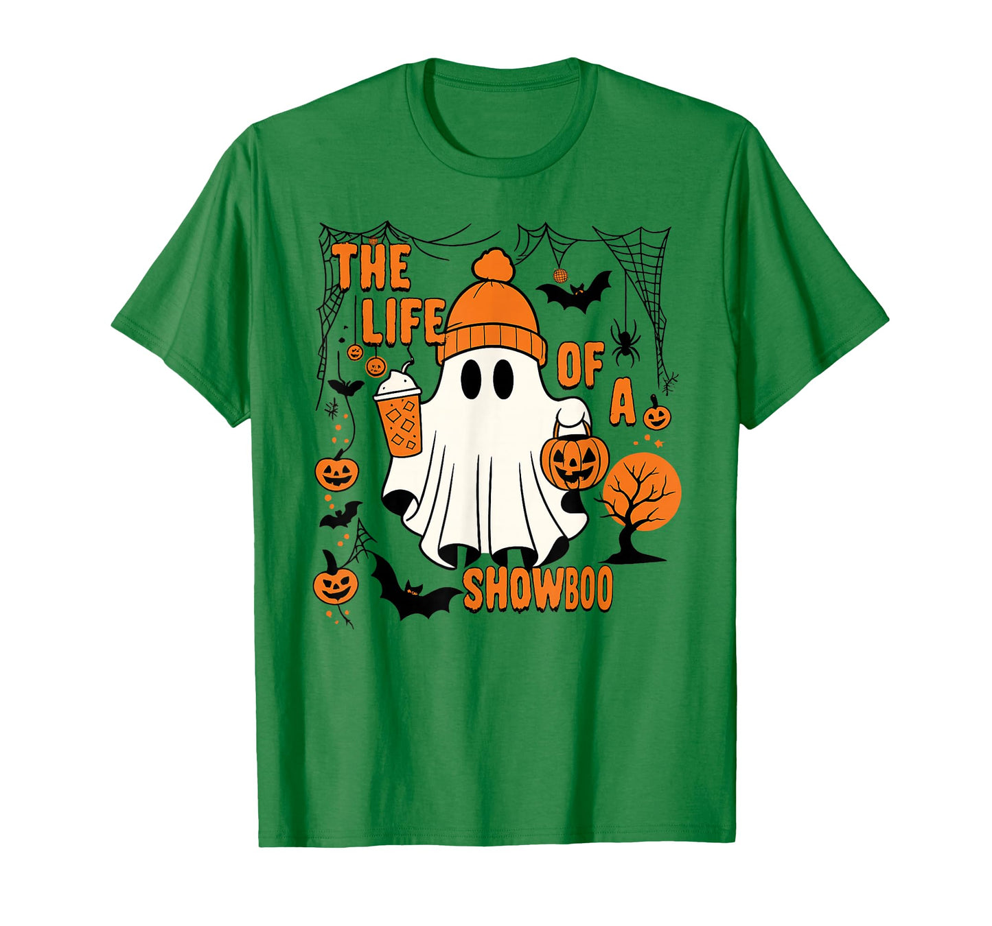 The Life of a showboo Halloween Costume Bow Boo Girls Tee T-Shirt