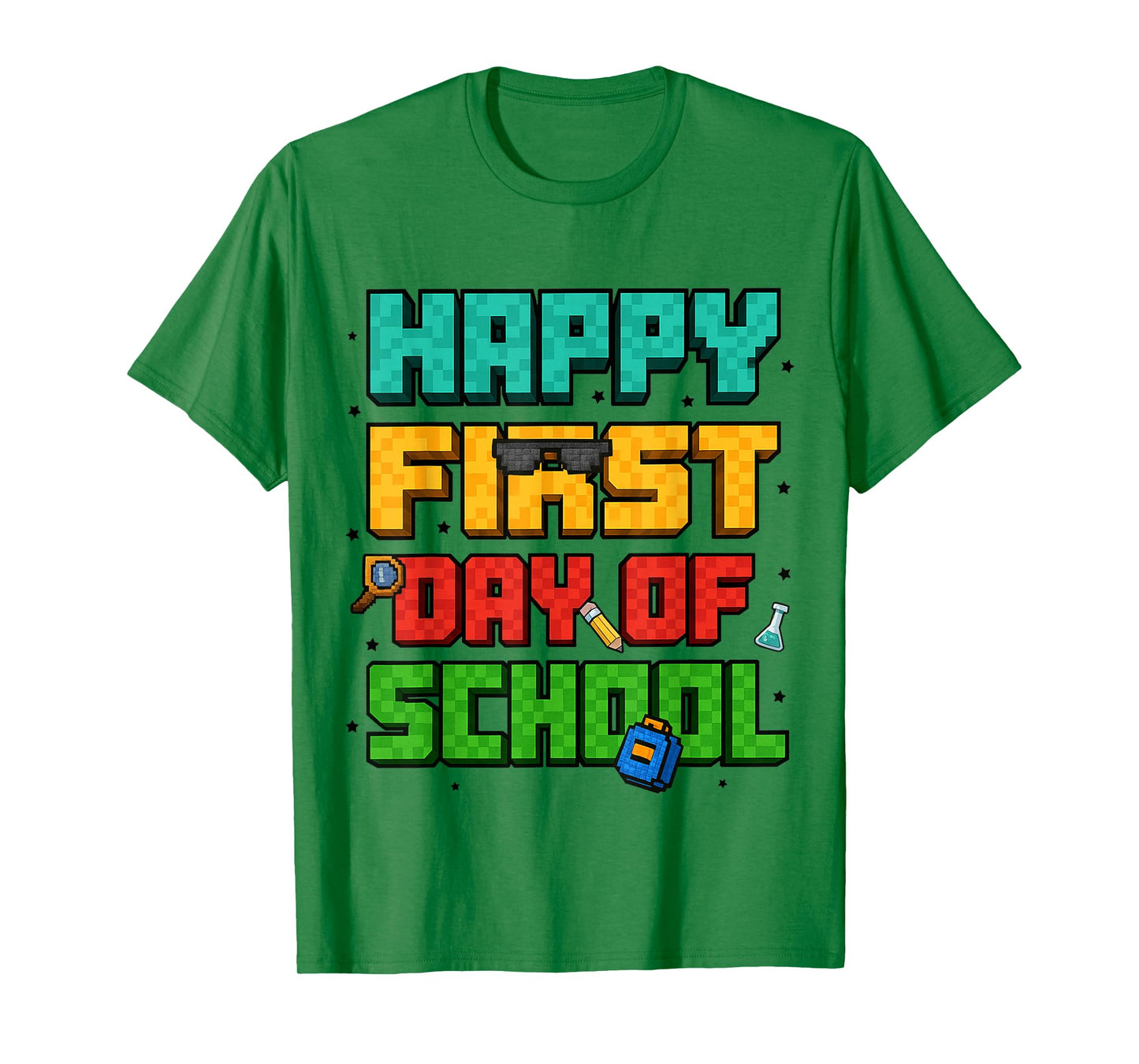 Happy First Day of School Preschool Kindergarten Boys Kids T-Shirt