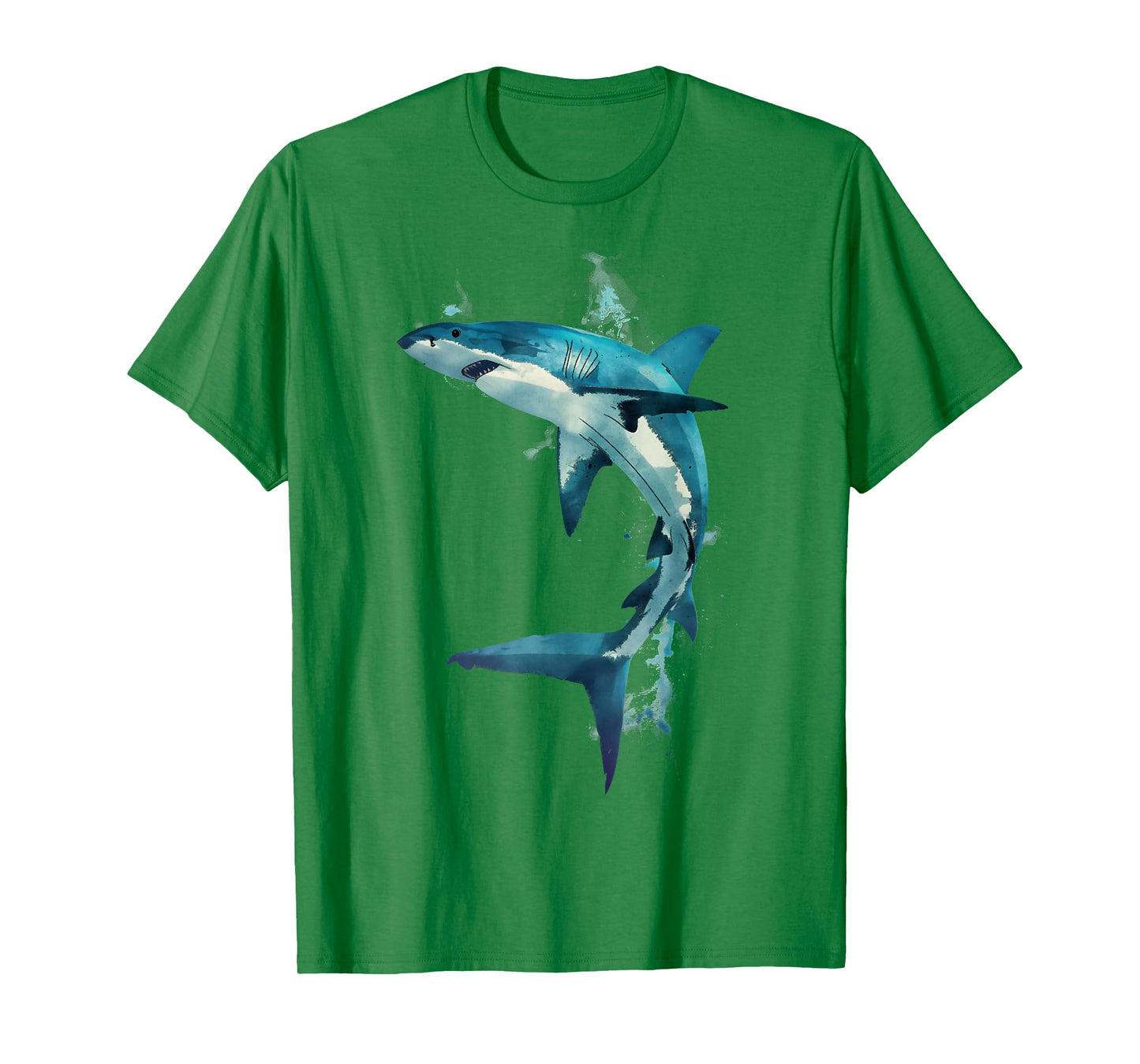 Mako Shark in Action Dynamic Mako Shark Design Mako Art T-Shirt