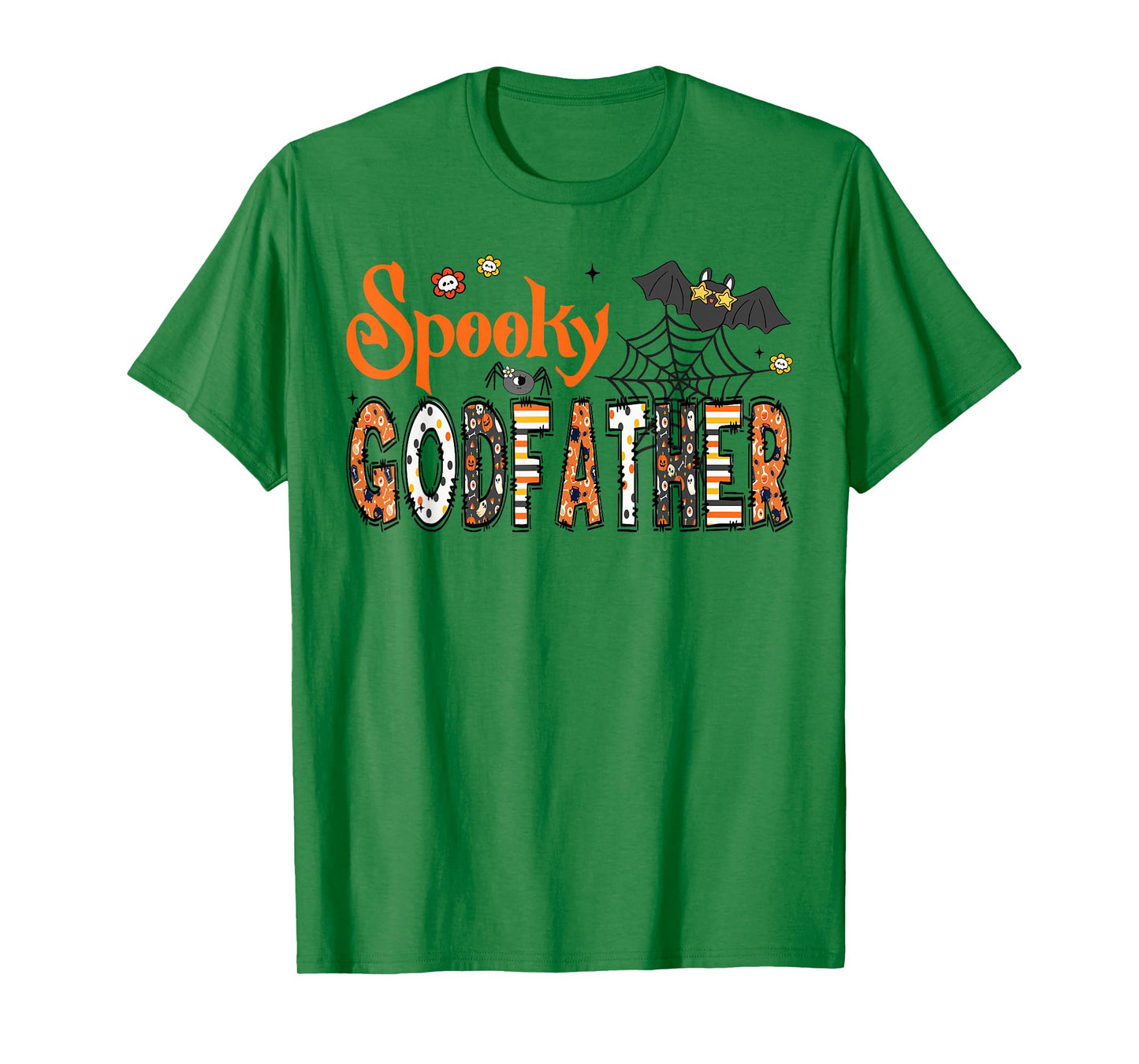 Spooky Godfather Halloween One Spooky Godfather Life T-Shirt