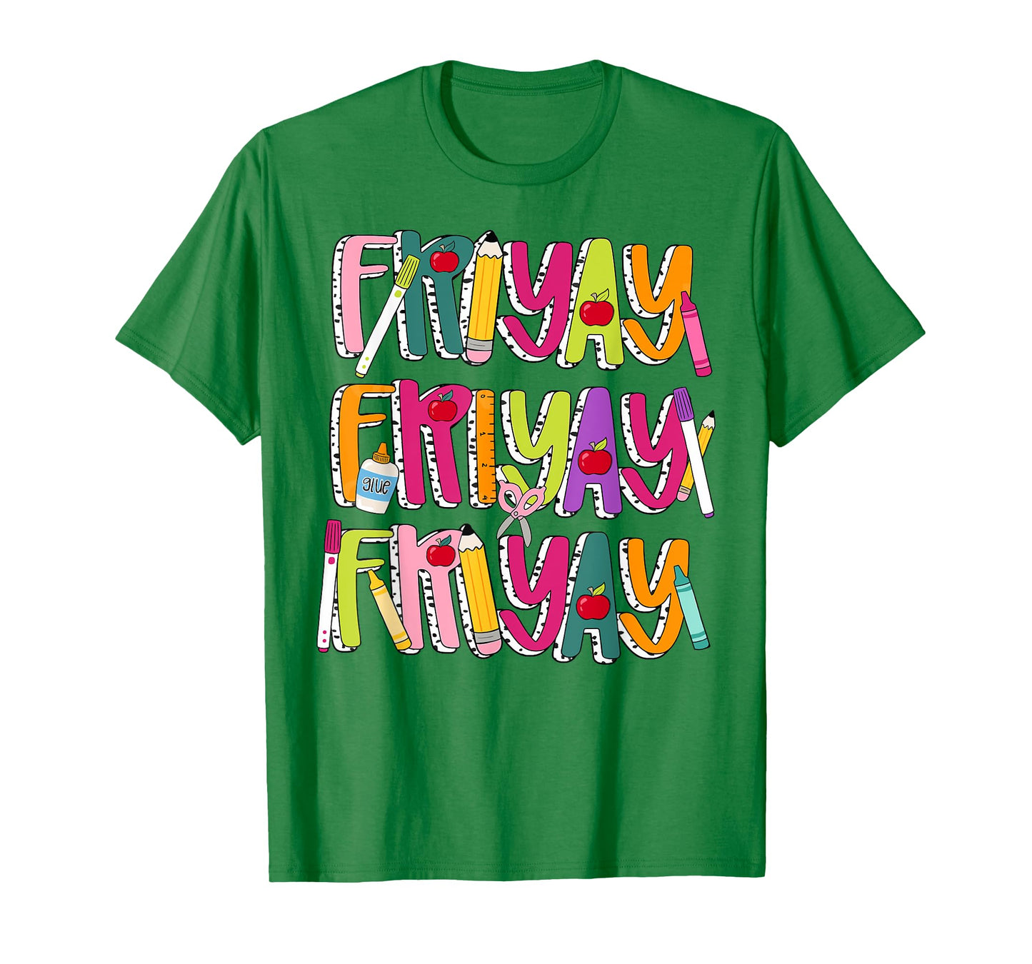 Happy Fri-Yay Friday Lovers Teacher Life FriYay Weekend T-Shirt
