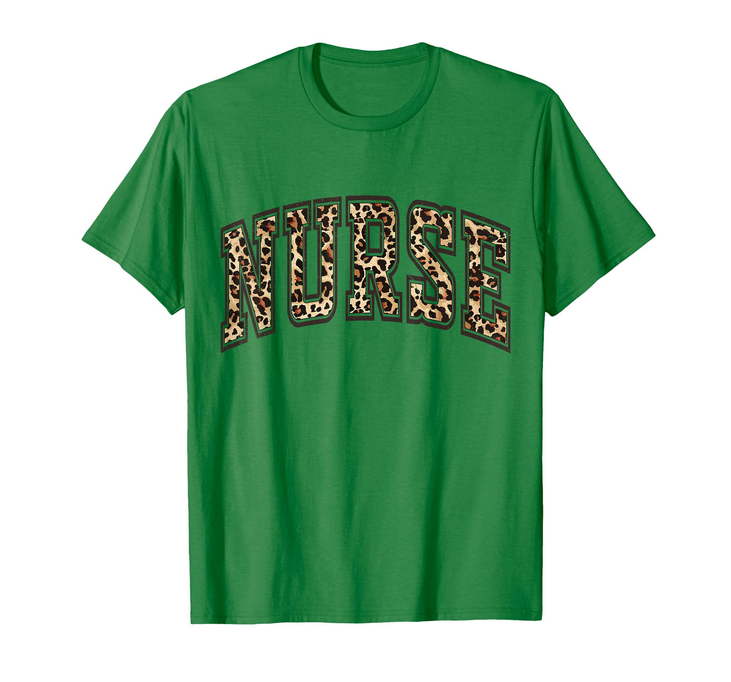 Leopard Nurse RN LPN ER Nursing School Nurse Practitioner T-Shirt