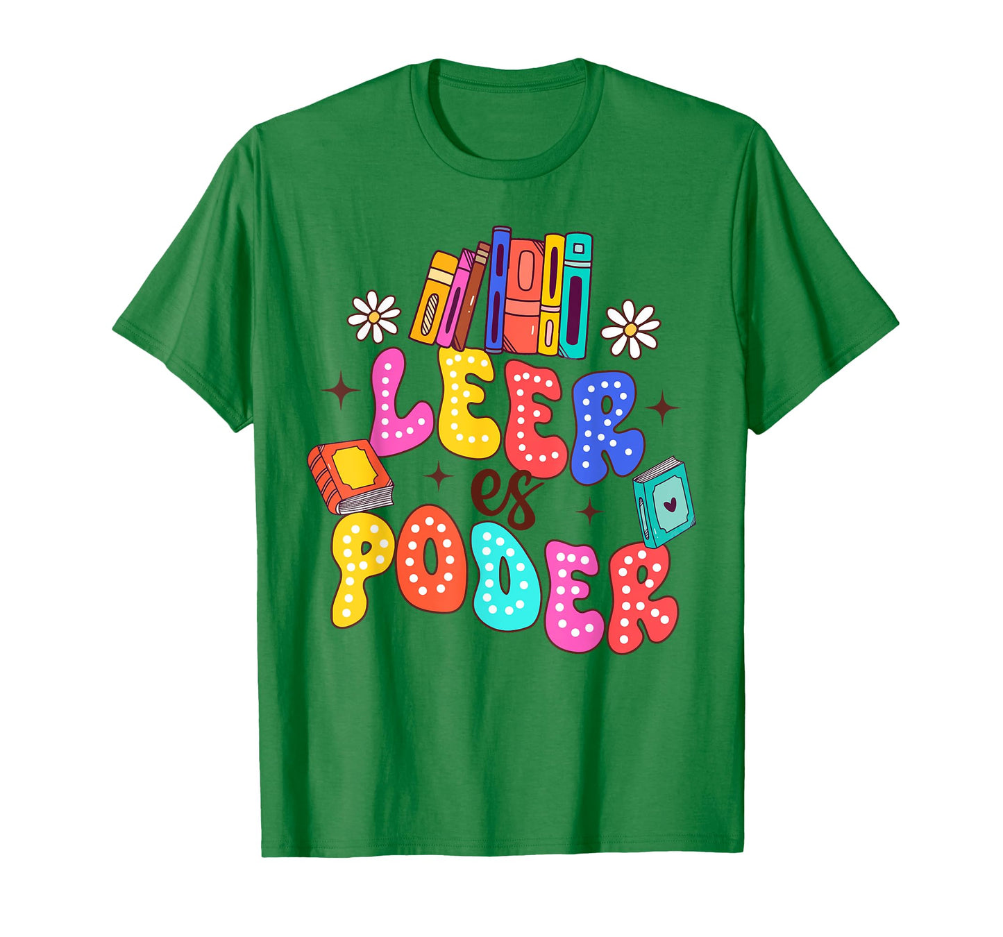Spanish Teacher Life Teaching Maestra Mastro Leer Es Poder T-Shirt