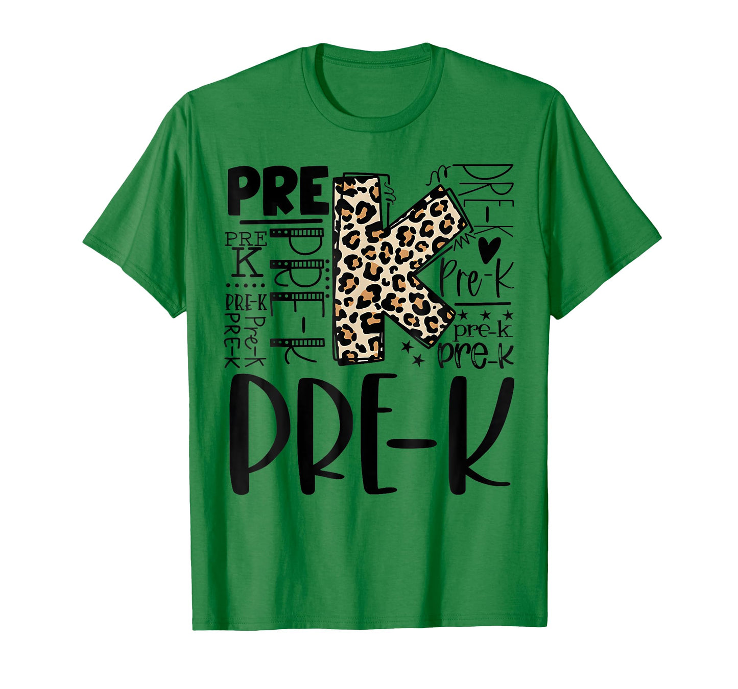 Pre-K Typography Team Vintage Pre-K Teacher Back To School T-Shirt