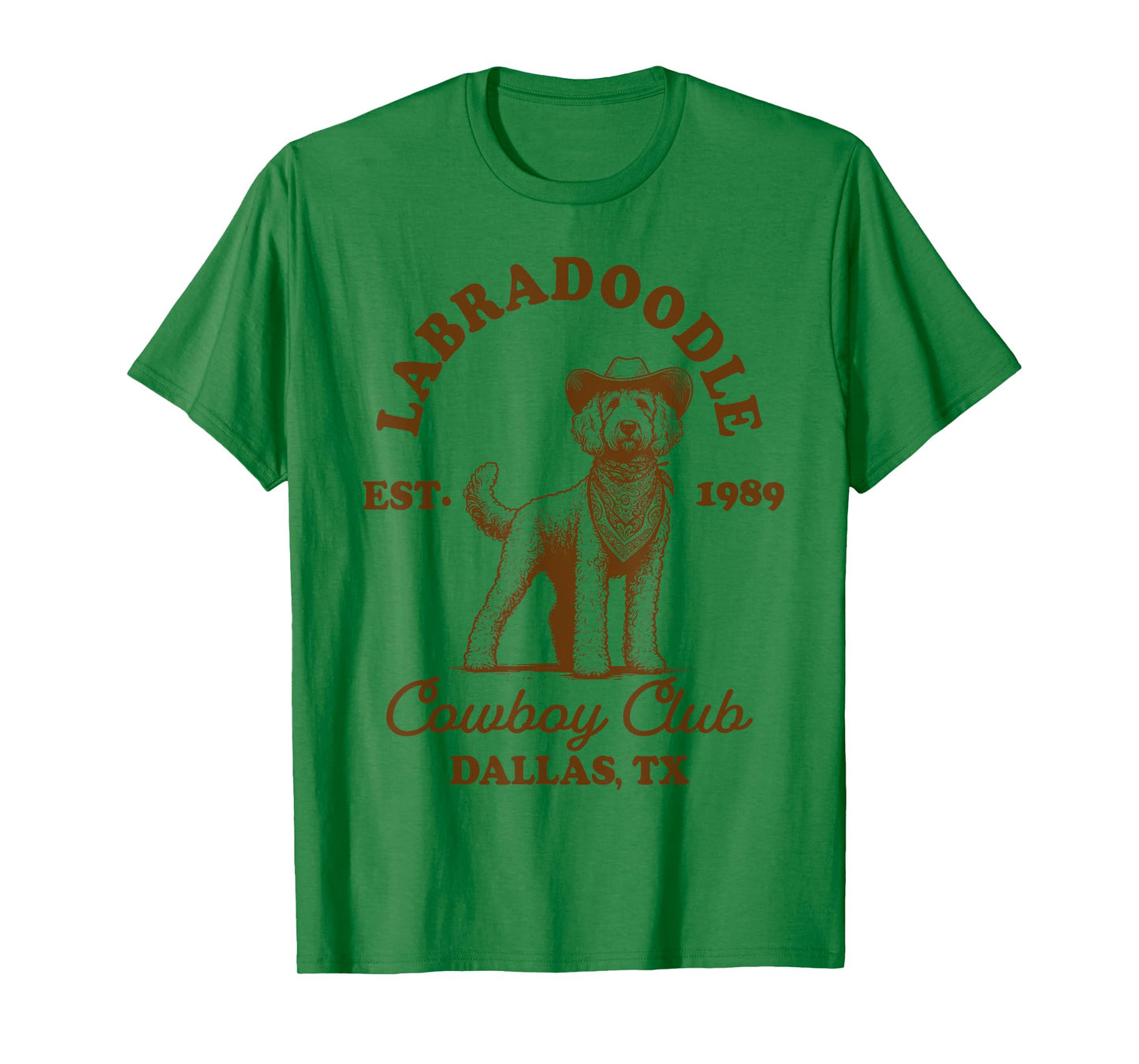 Labradoodle Mom Western Howdy Labradoodle Cowboys Club T-Shirt