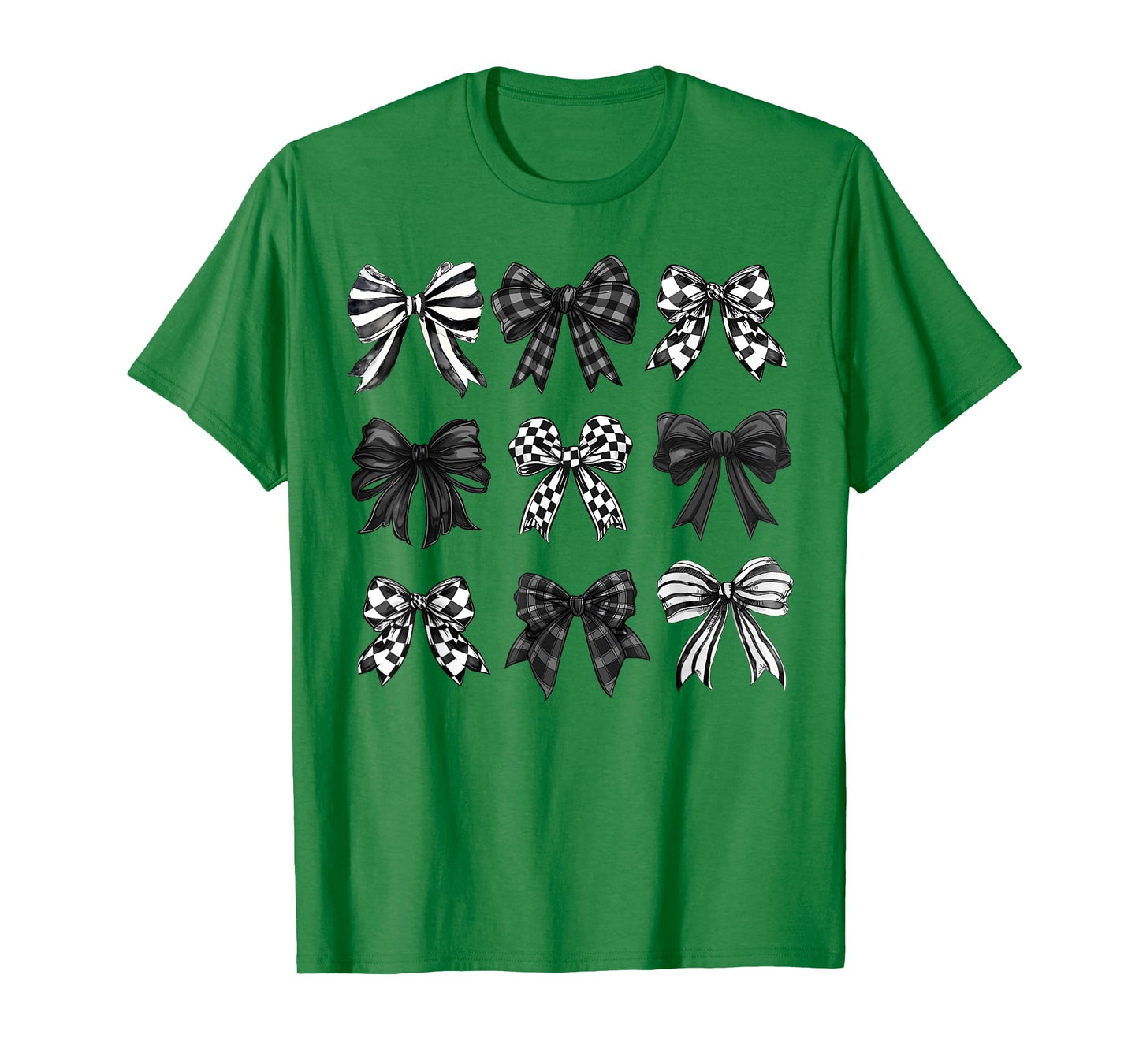 Coquette Bow and Ribbon Cute Graphic For Girl Women Trendy T-Shirt