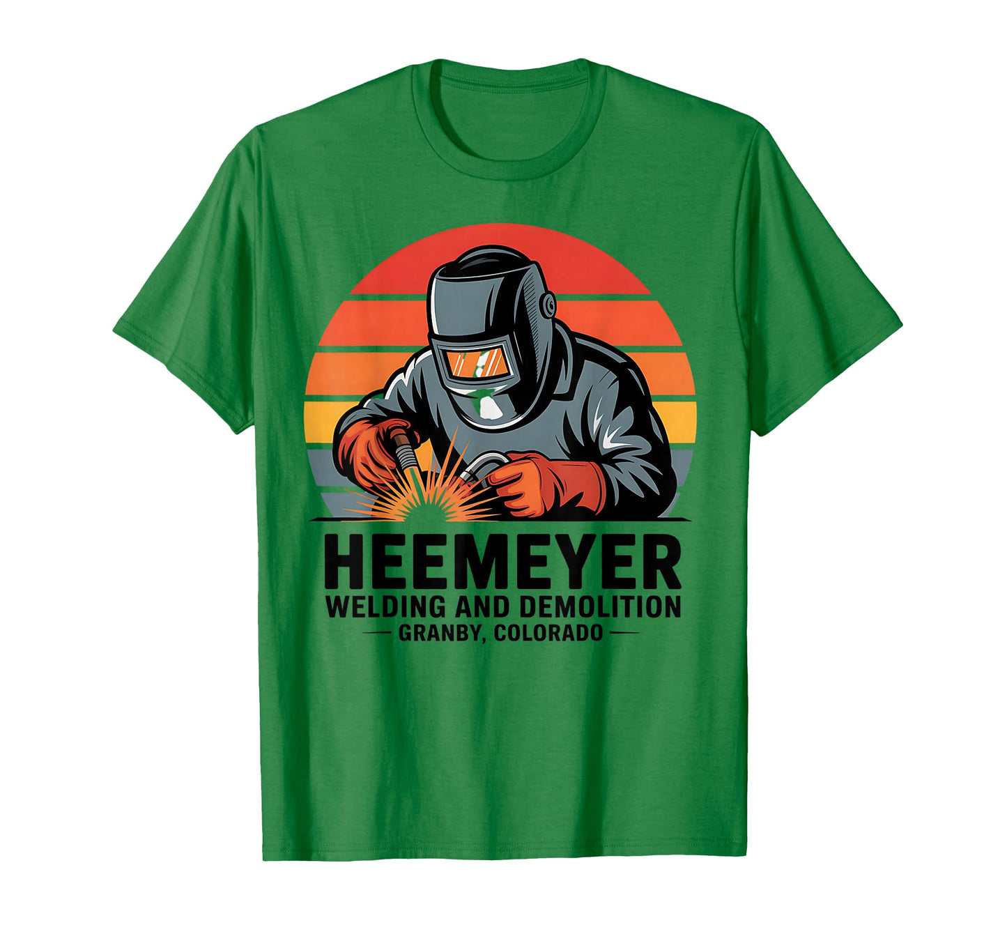 Heemeyer Welding and Demolition Grandby Colorado Welder T-Shirt