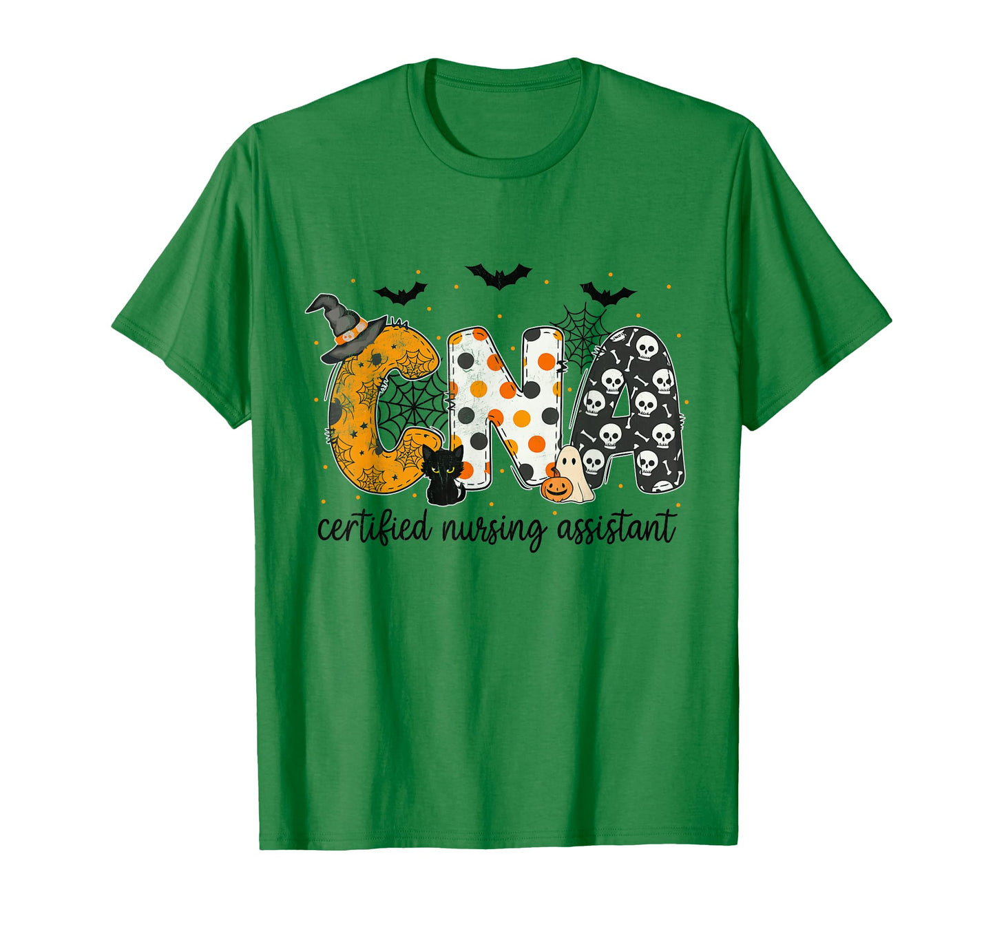 Certified Nursing Assistant CNA Nurse Life Halloween Nursing T-Shirt