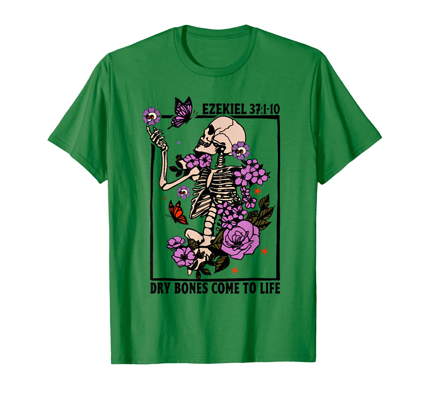 Dry Bone Come To Life Skeleton T-Shirt