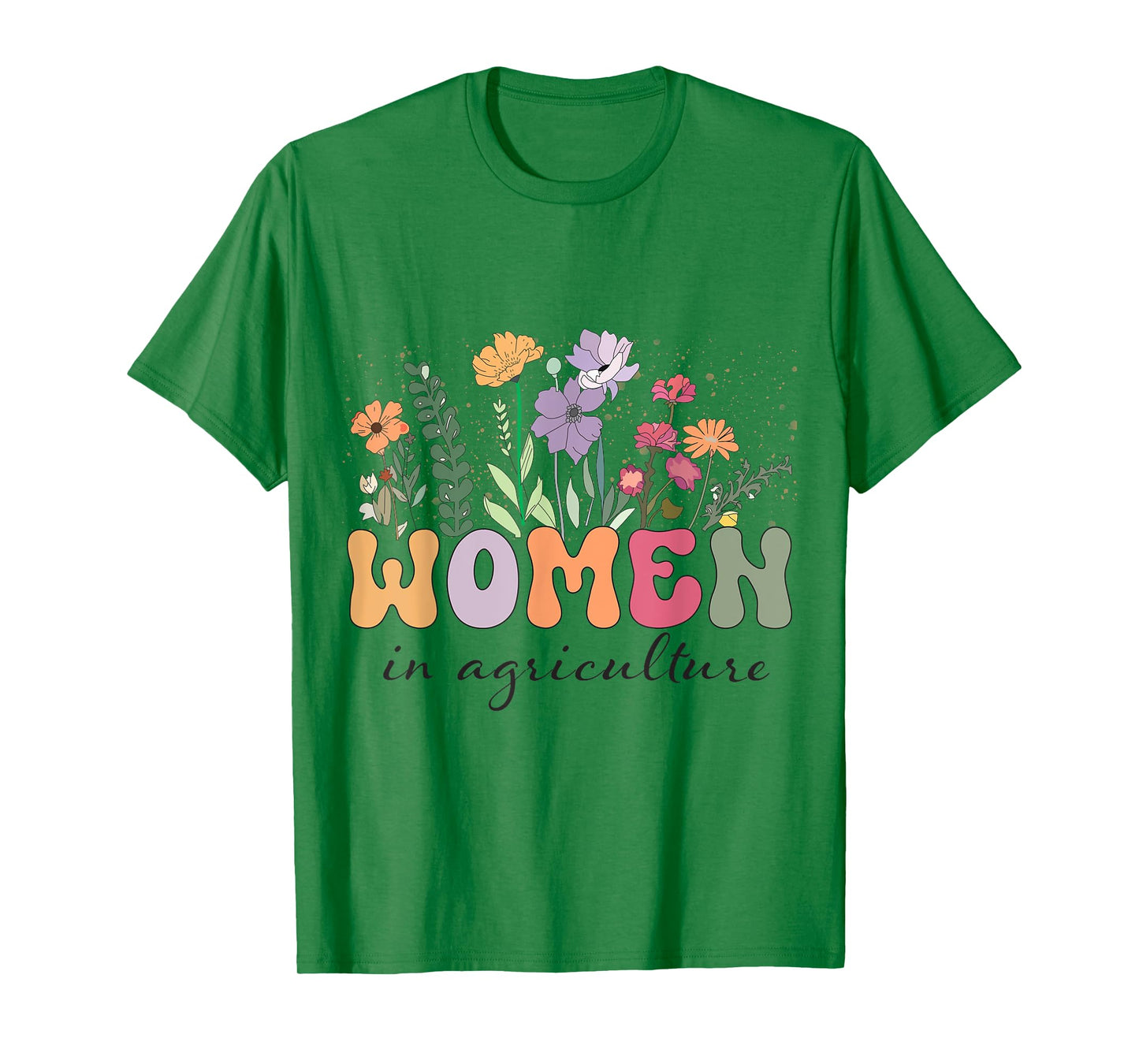 in Agriculture , Agriculture Teacher , Support Women in Ag F T-Shirt